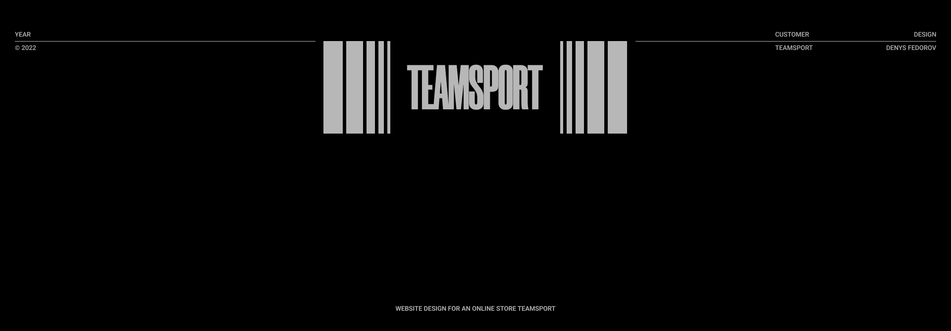 TeamSport — Изображение №1 — Интерфейсы на Dprofile
