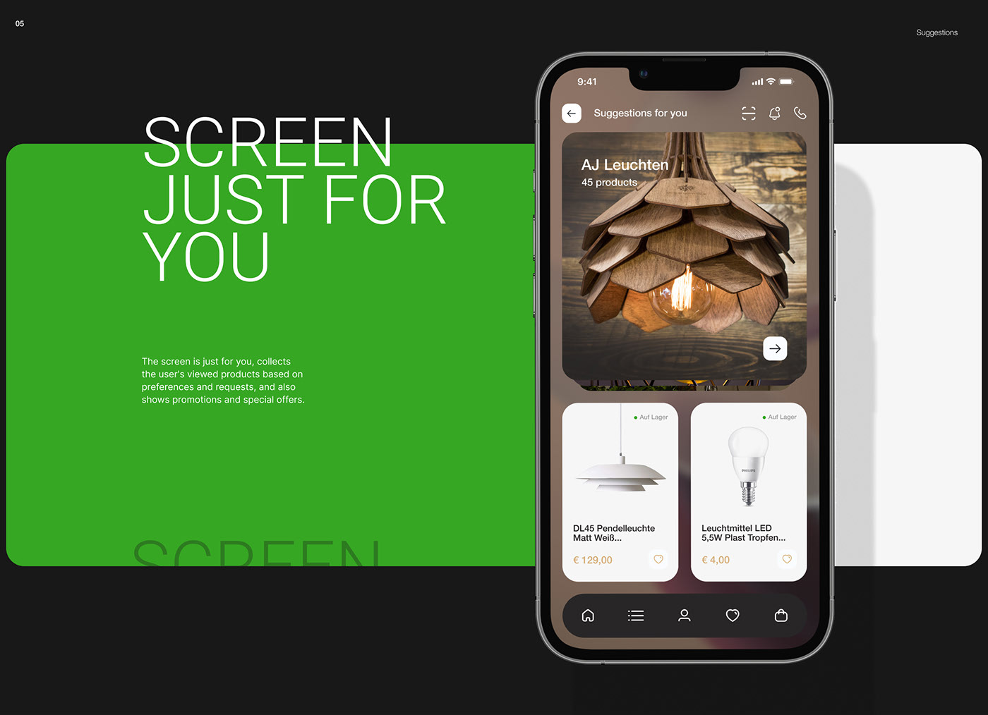 LampenMeister App — Изображение №9 — Интерфейсы на Dprofile