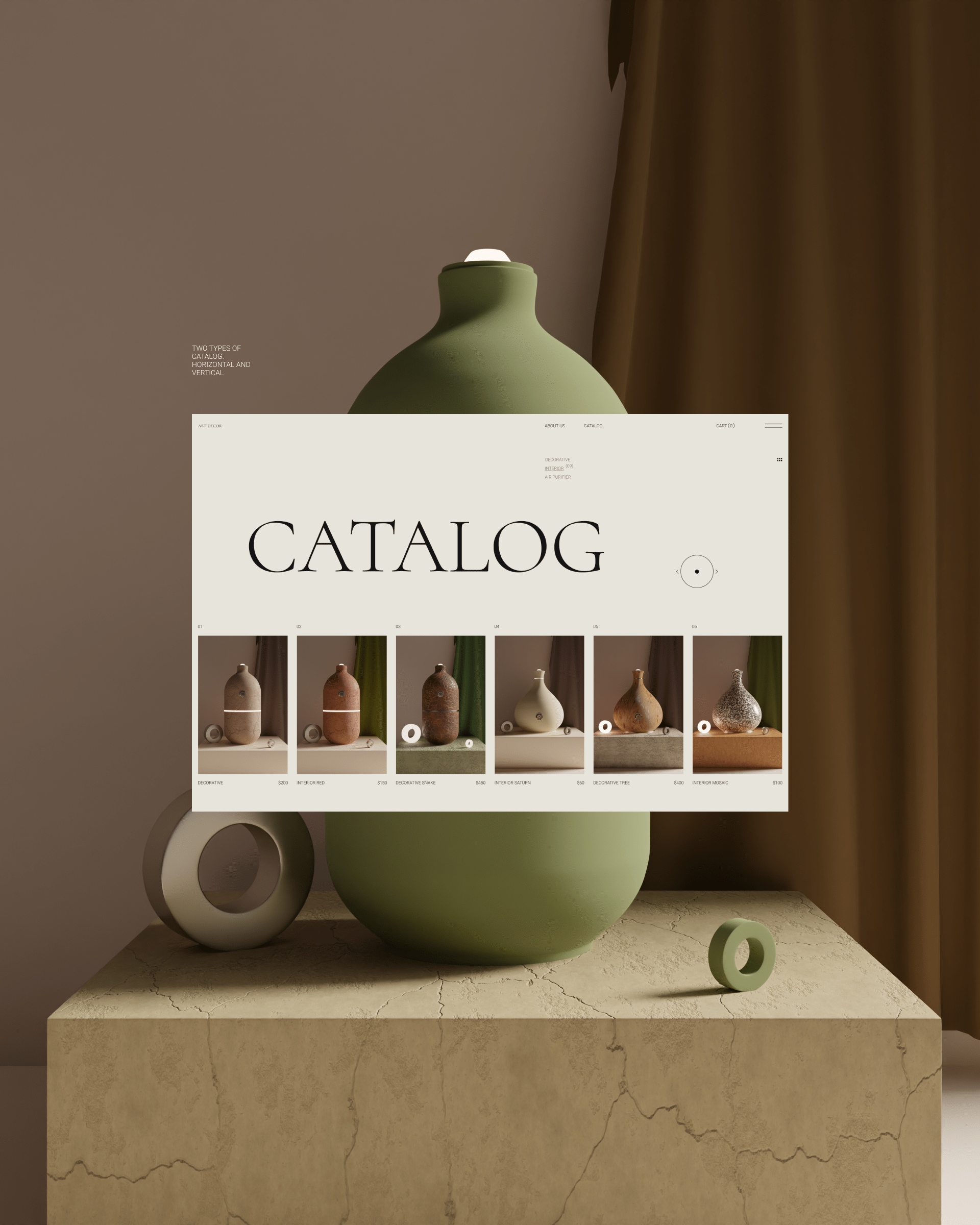 ArtDecor — Изображение №7 — Интерфейсы, Брендинг на Dprofile