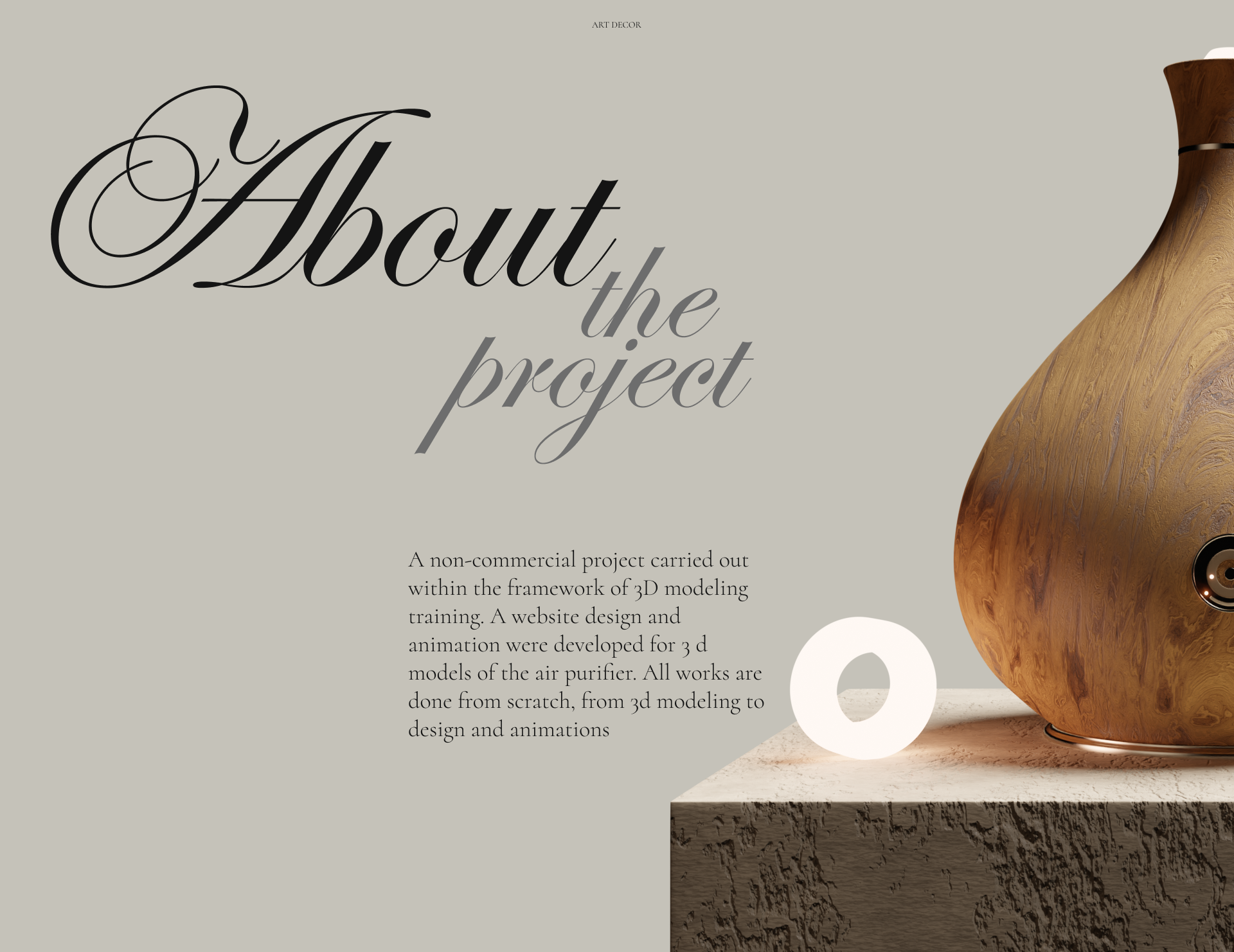 ArtDecor — Изображение №3 — Интерфейсы, Брендинг на Dprofile