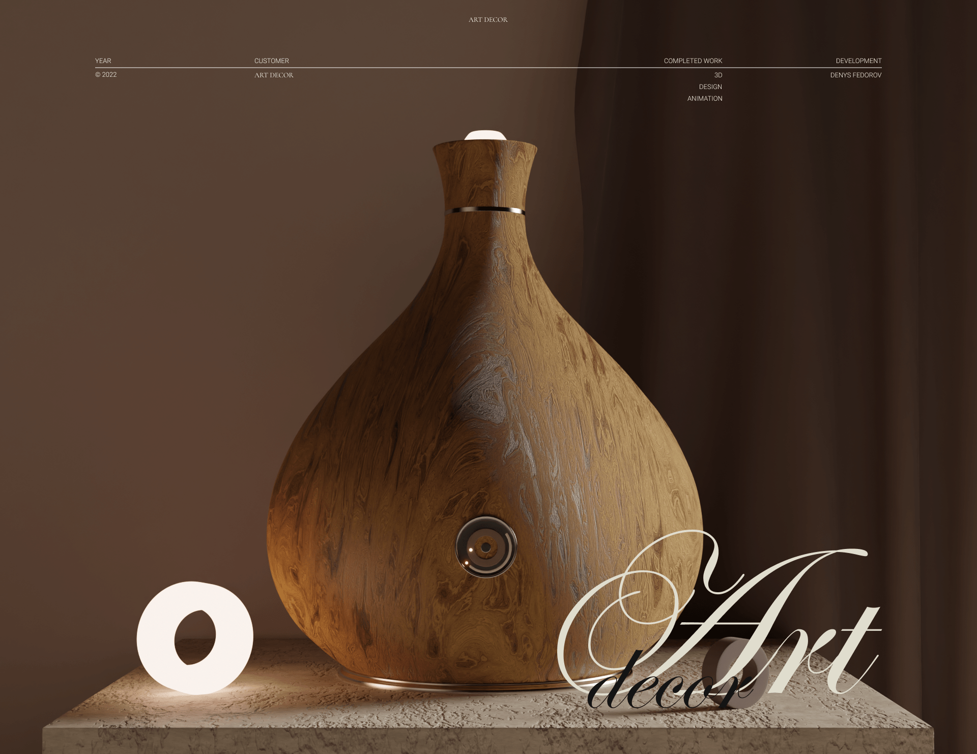 ArtDecor — Изображение №1 — Интерфейсы, Брендинг на Dprofile