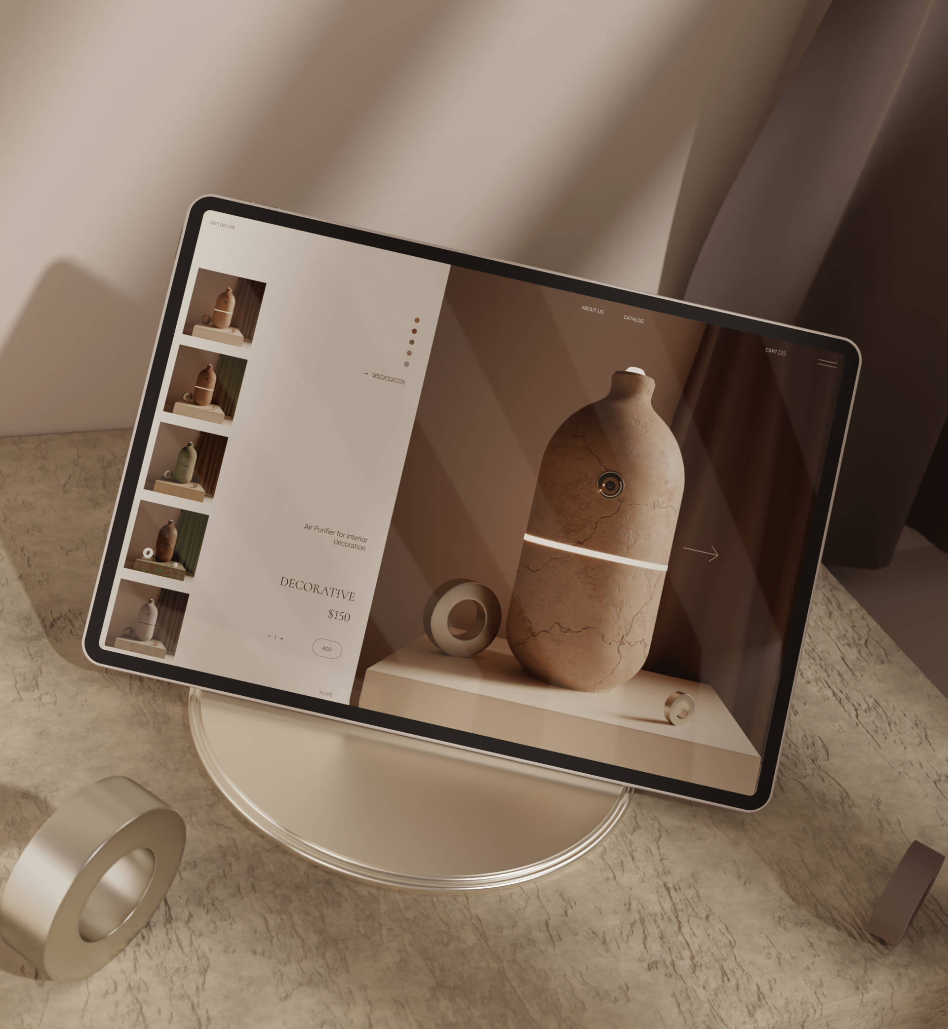 ArtDecor — Изображение №11 — Интерфейсы, Брендинг на Dprofile