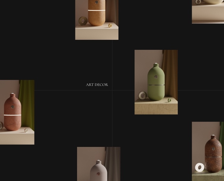 ArtDecor — Интерфейсы, Брендинг на Dprofile