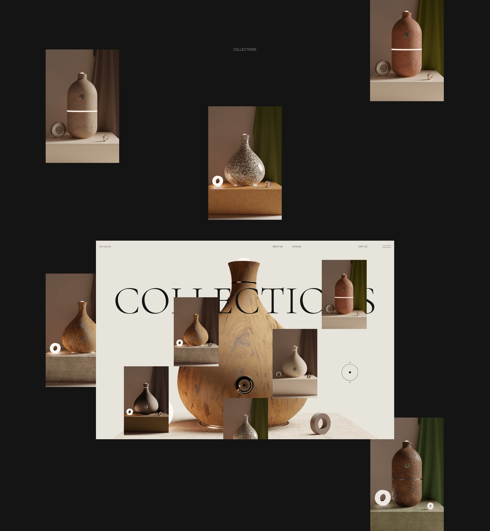 ArtDecor — Изображение №13 — Интерфейсы, Брендинг на Dprofile