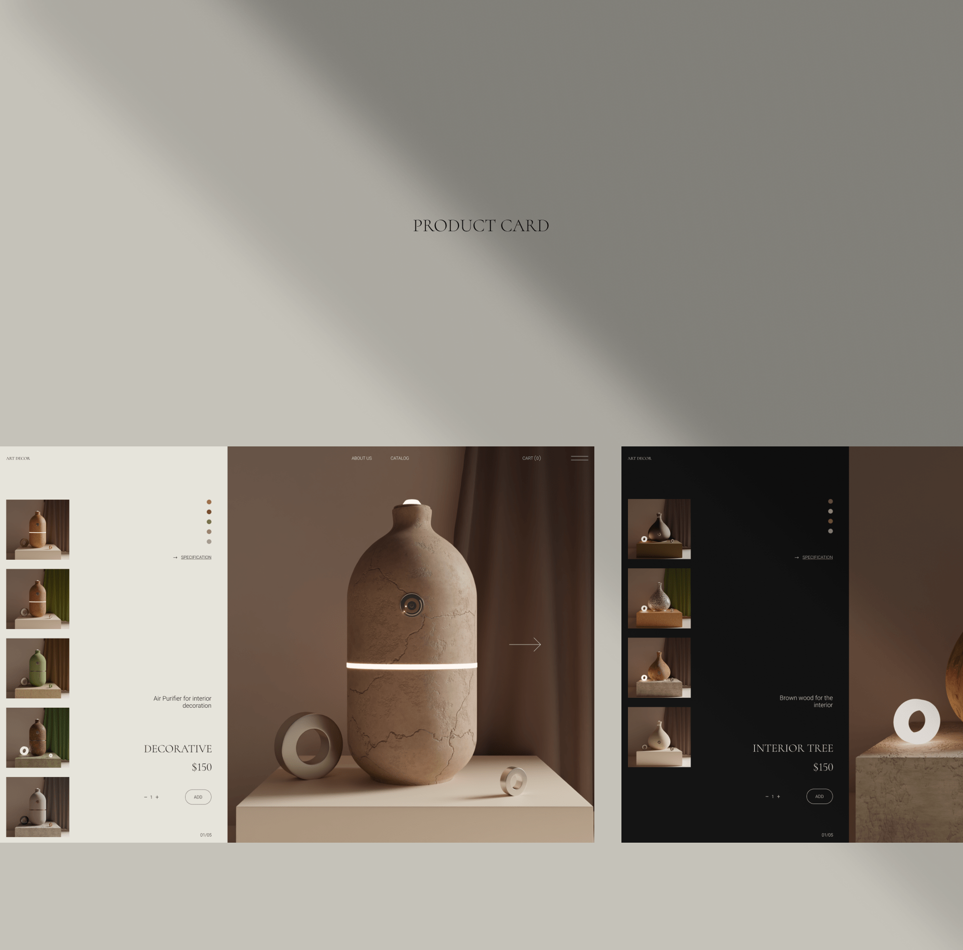 ArtDecor — Изображение №10 — Интерфейсы, Брендинг на Dprofile