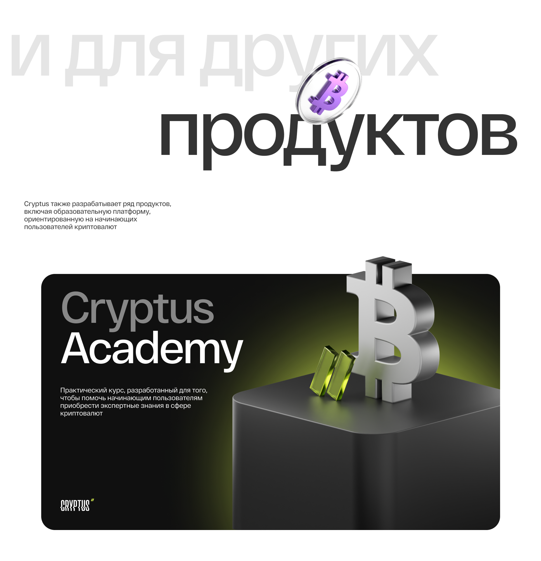 Дизайн-поддержка Cryptus — Изображение №3 — Брендинг, Иллюстрация на Dprofile