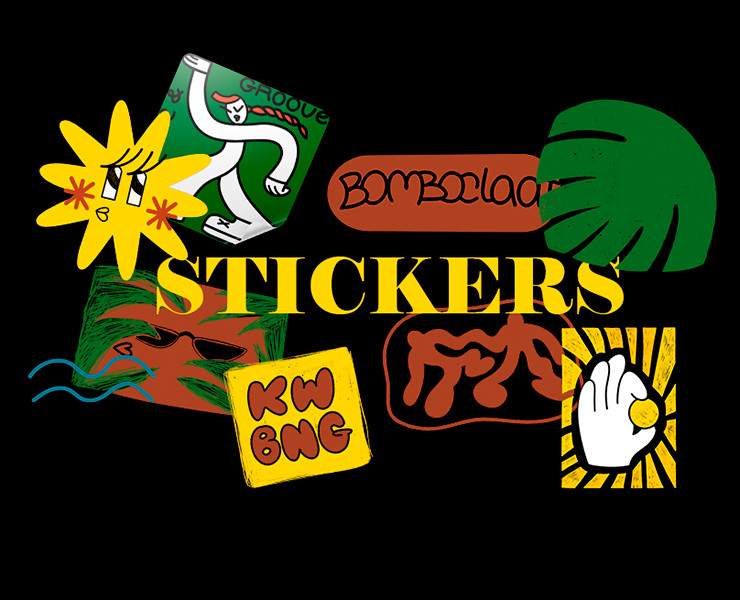 STICKERS | STICKERPACK — Брендинг, Иллюстрация на Dprofile