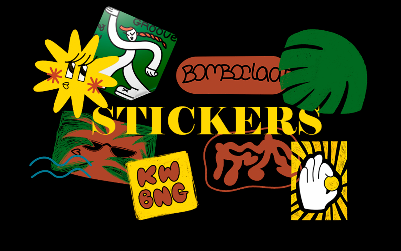 STICKERS | STICKERPACK — Изображение №1 — Брендинг, Иллюстрация на Dprofile