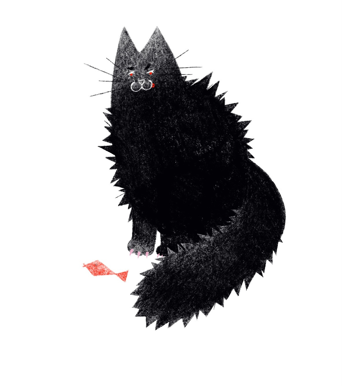 Illustration | cat — Изображение №1 — Иллюстрация на Dprofile