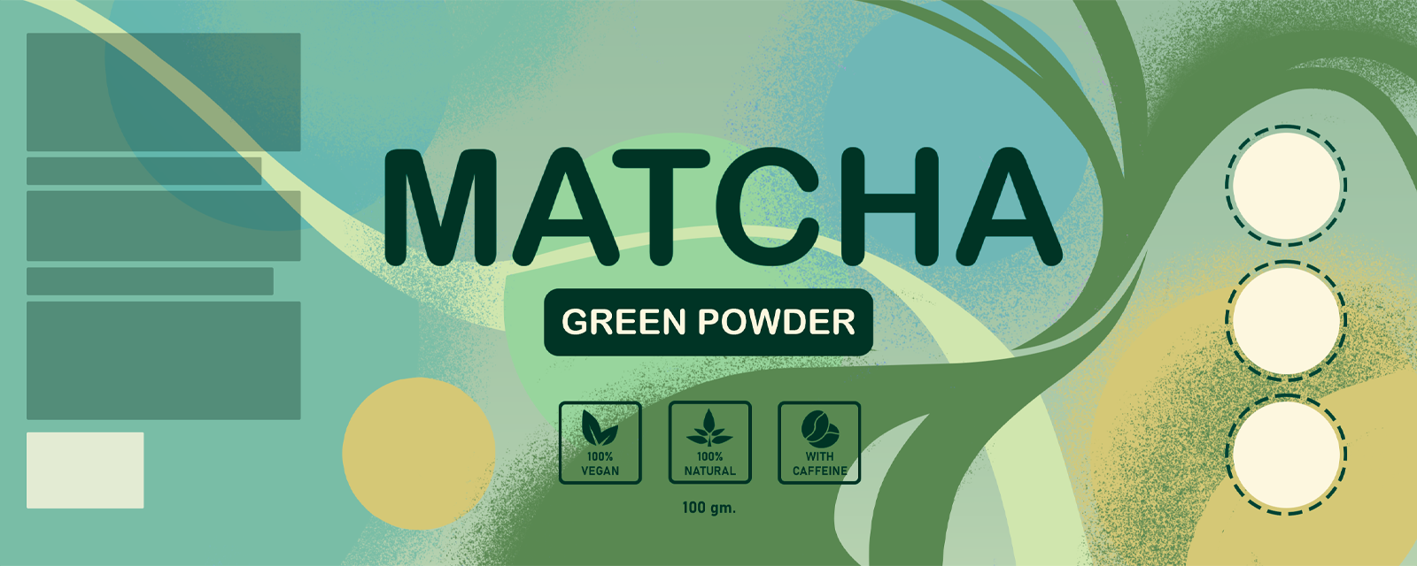 Серия упаковок для чая матча — Изображение №3 — Брендинг на Dprofile