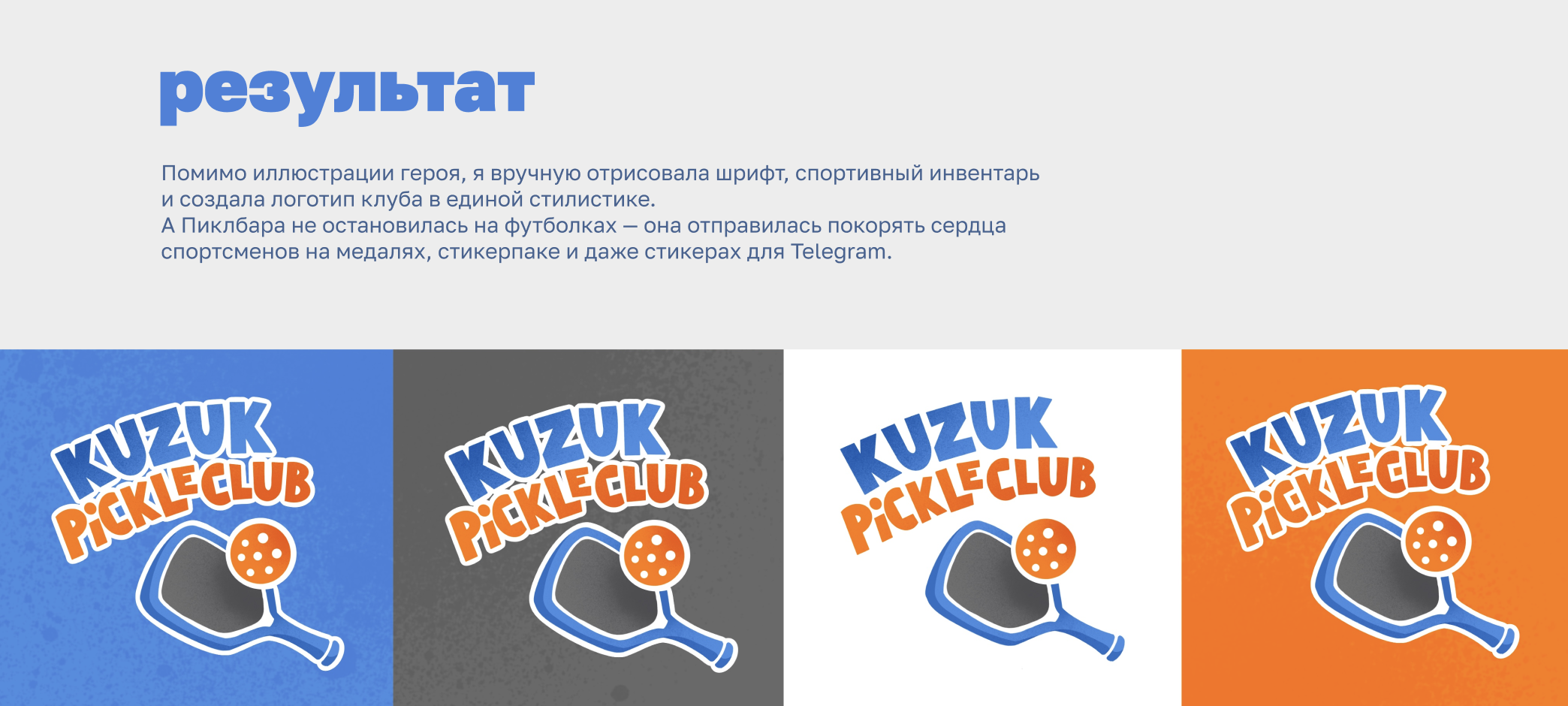 Маскот для клуба по пиклболу — Изображение №4 — Брендинг, Иллюстрация на Dprofile