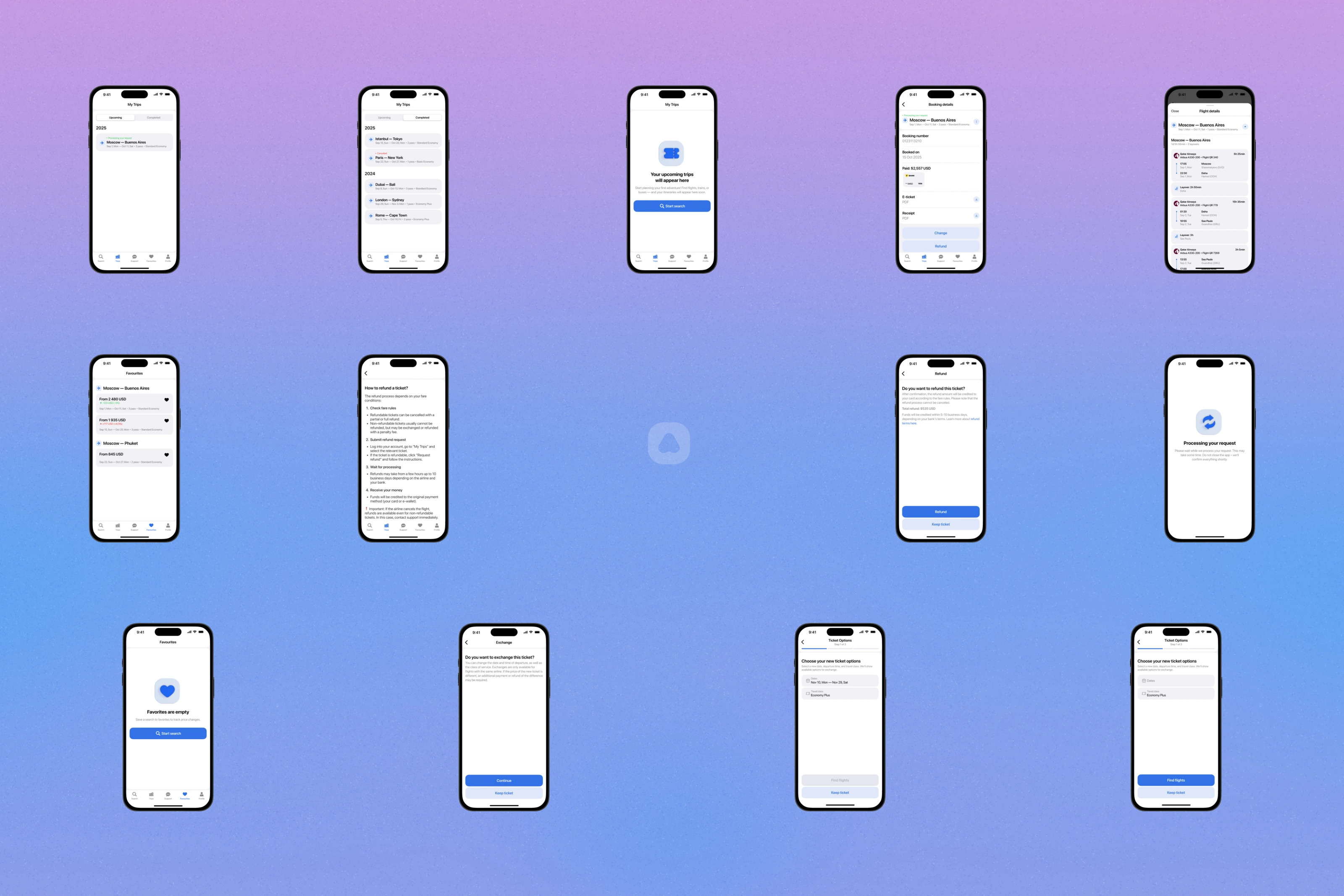 JetSet® Mobile App — Изображение №17 — Интерфейсы на Dprofile