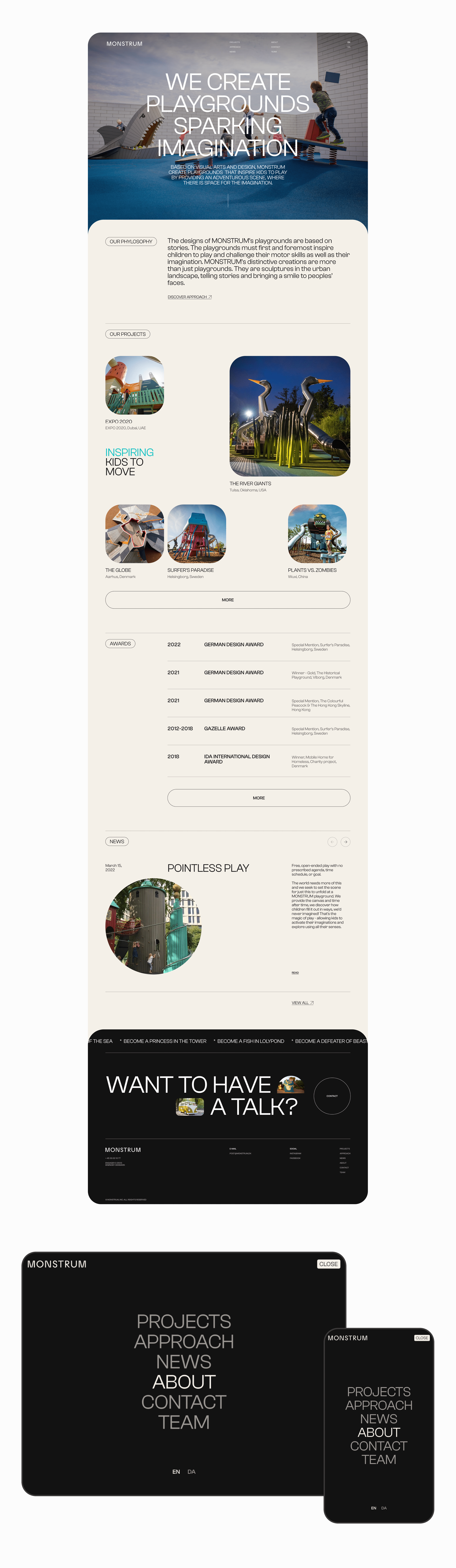 Monstrum Website Redesign — Изображение №2 — Интерфейсы на Dprofile