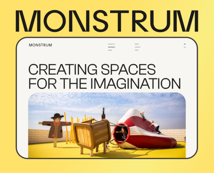 Monstrum Website Redesign — Интерфейсы на Dprofile