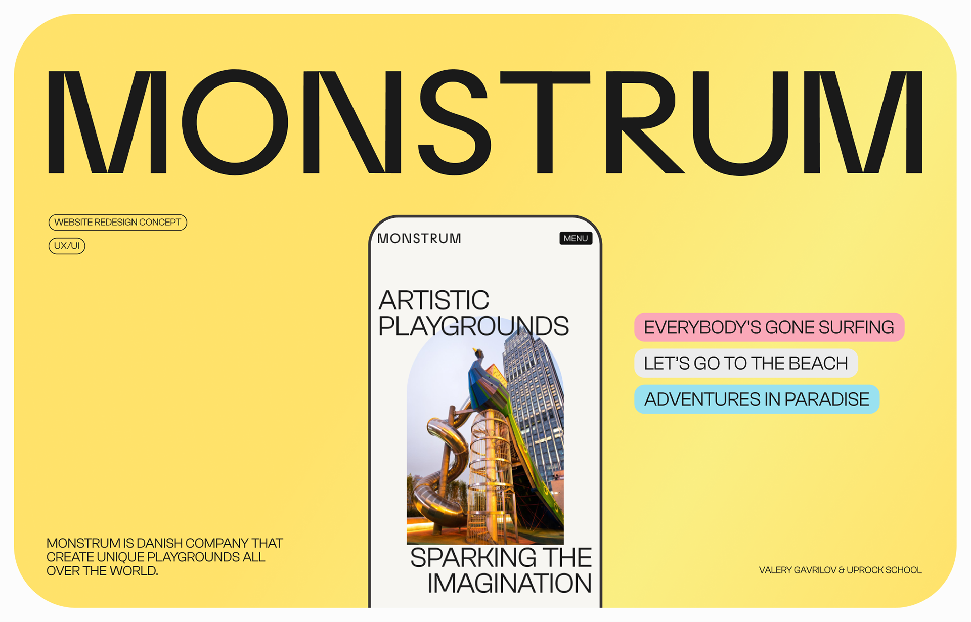 Monstrum Website Redesign — Изображение №1 — Интерфейсы на Dprofile