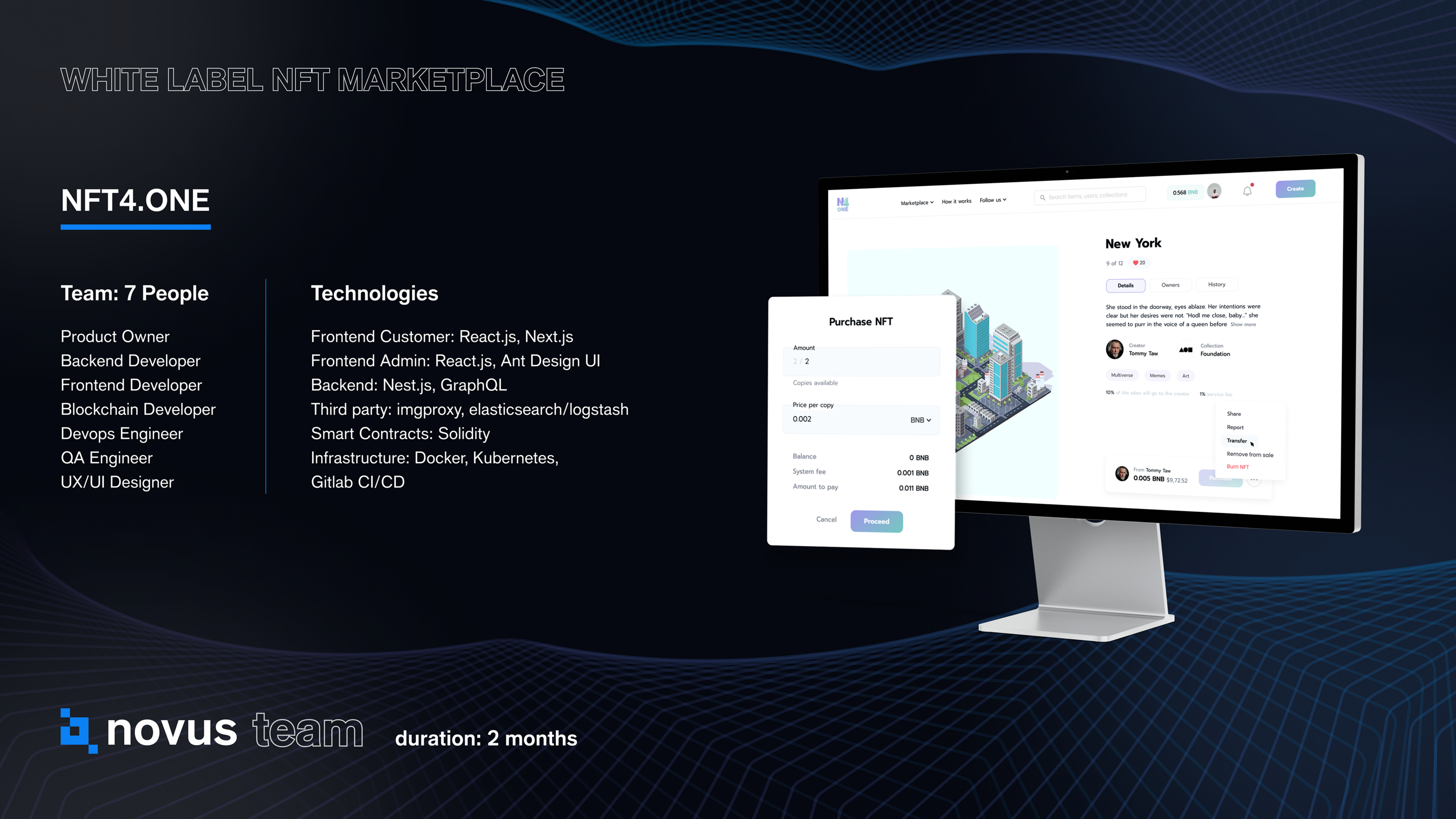 Novus team projects presentation — Изображение №15 — Интерфейсы, Брендинг на Dprofile