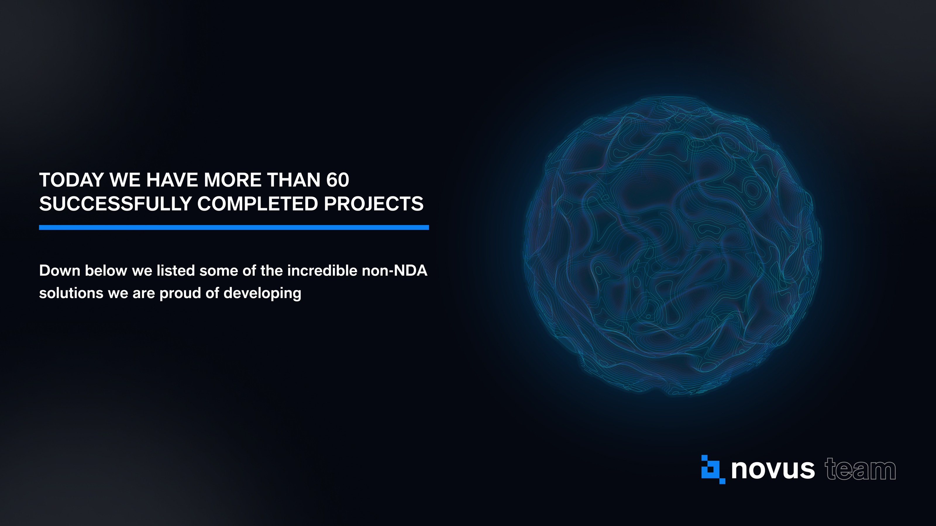 Novus team projects presentation — Изображение №5 — Интерфейсы, Брендинг на Dprofile