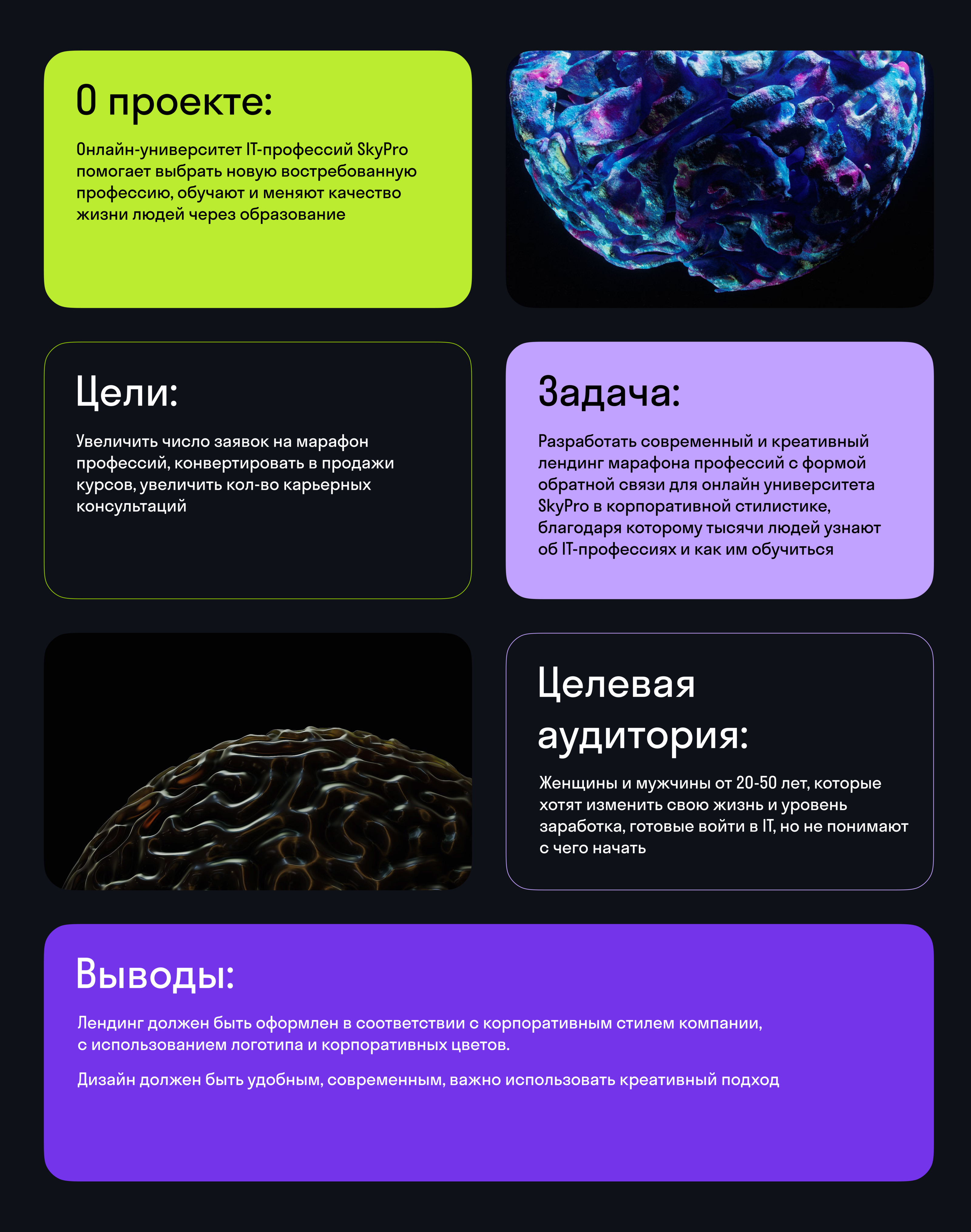 Лендинг для онлайн-университета SkyPro — Изображение №2 — Интерфейсы на Dprofile