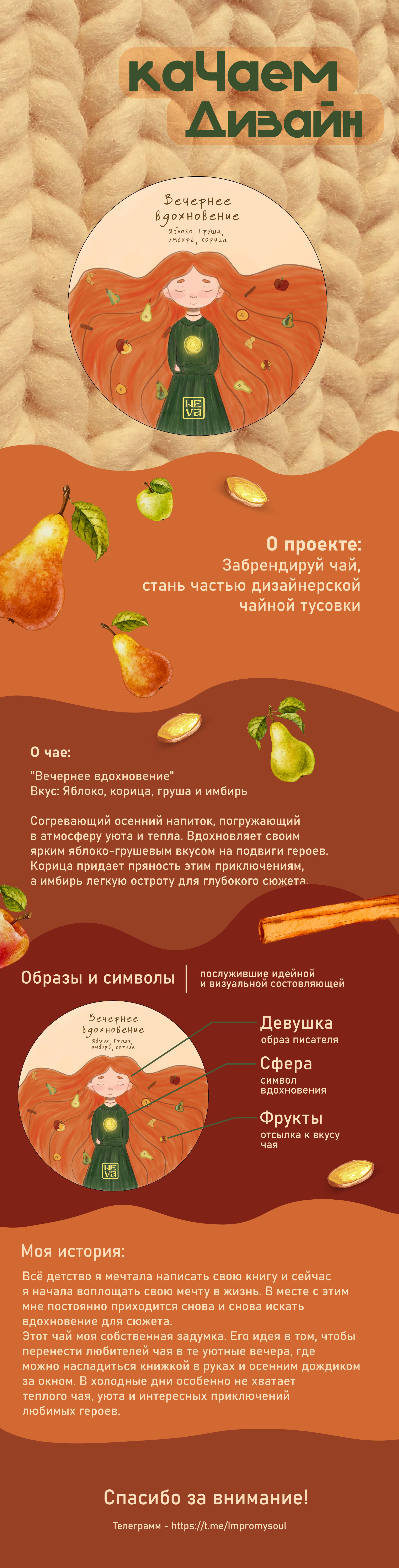 Дизайн упаковки для чайного блина — Изображение №1 — Брендинг, Иллюстрация на Dprofile