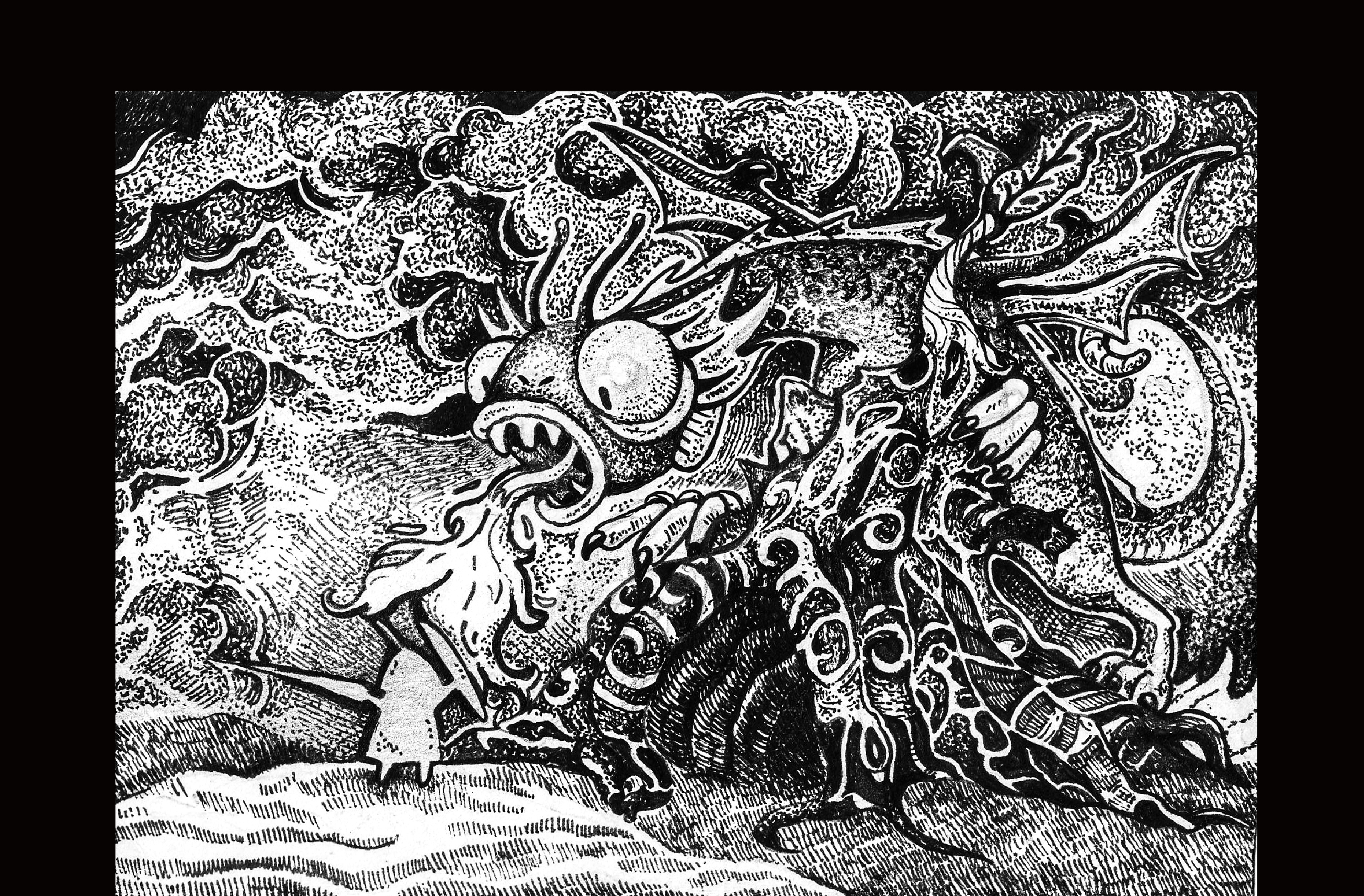 Иллюстрации "Бармаглот" — Изображение №7 — Иллюстрация, Графика на Dprofile