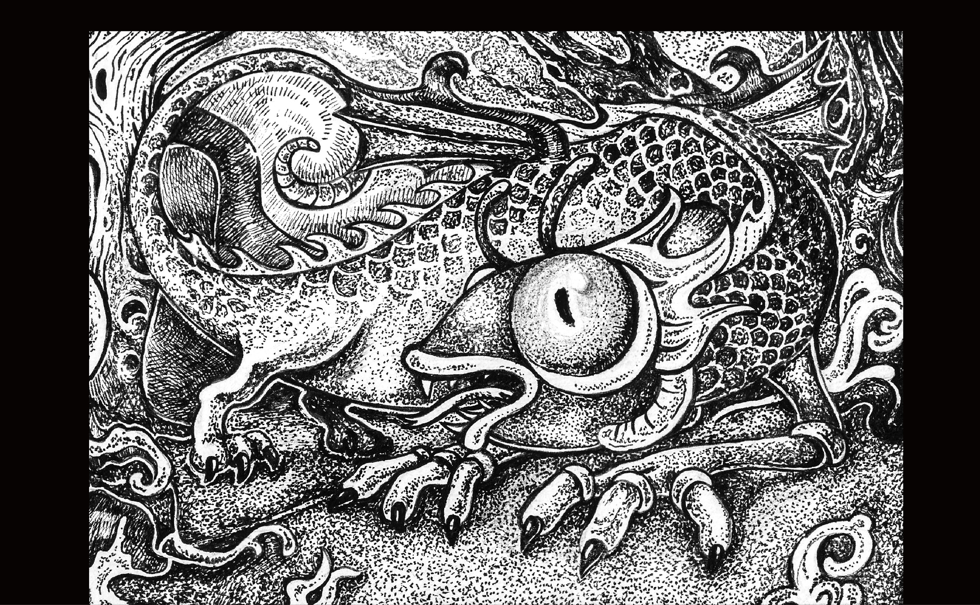 Иллюстрации "Бармаглот" — Изображение №4 — Иллюстрация, Графика на Dprofile