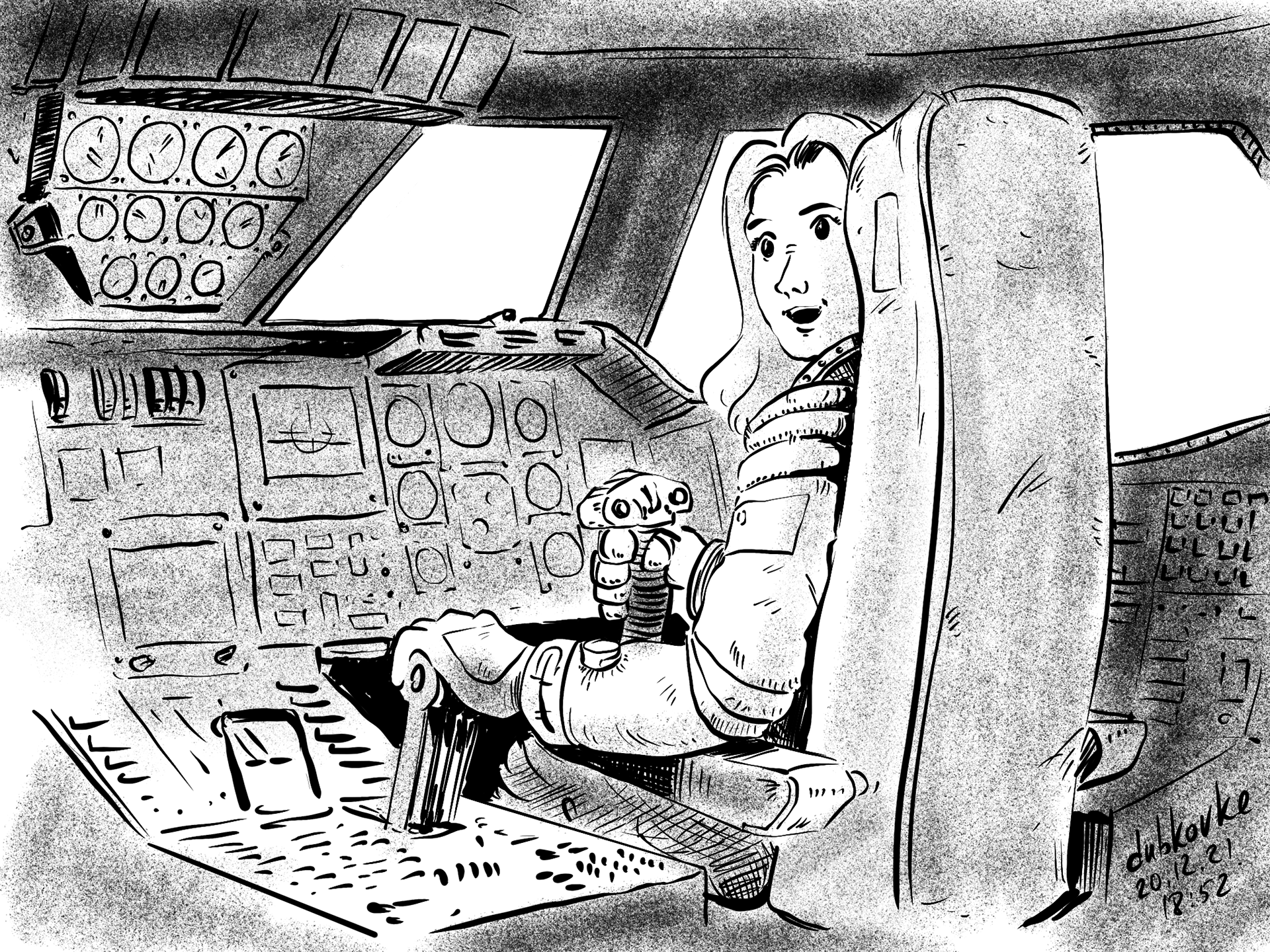 "Последний полёт "Бурана". — Изображение №5 — Иллюстрация, Графика на Dprofile