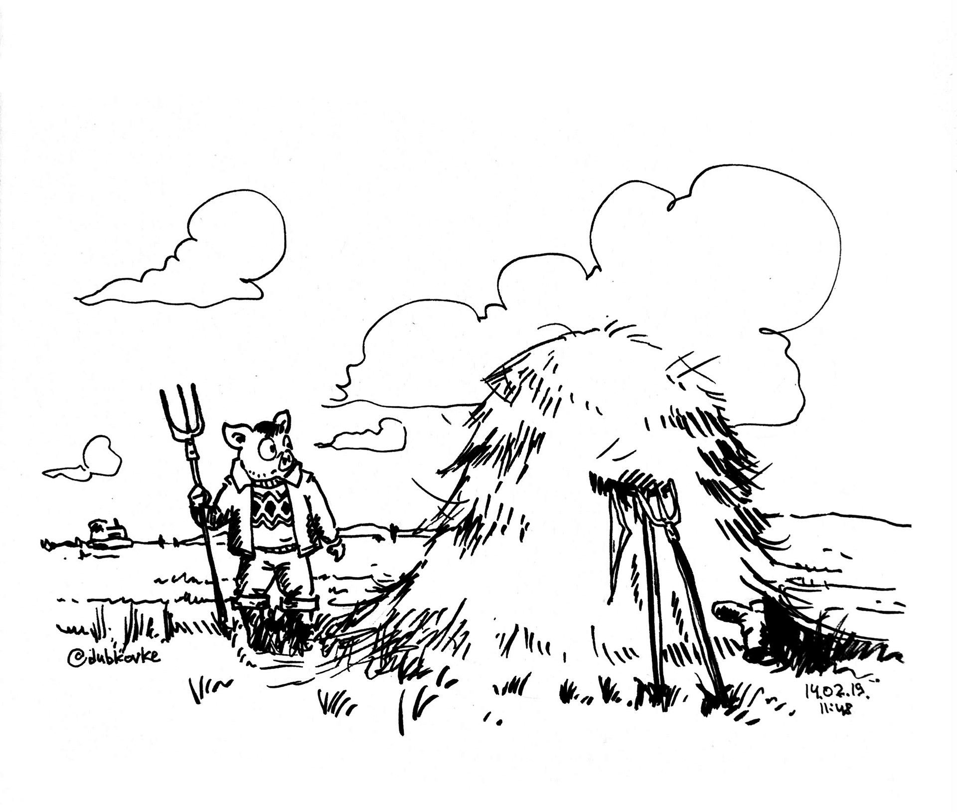 Свинки из глубинки — Изображение №3 — Иллюстрация, Графика на Dprofile