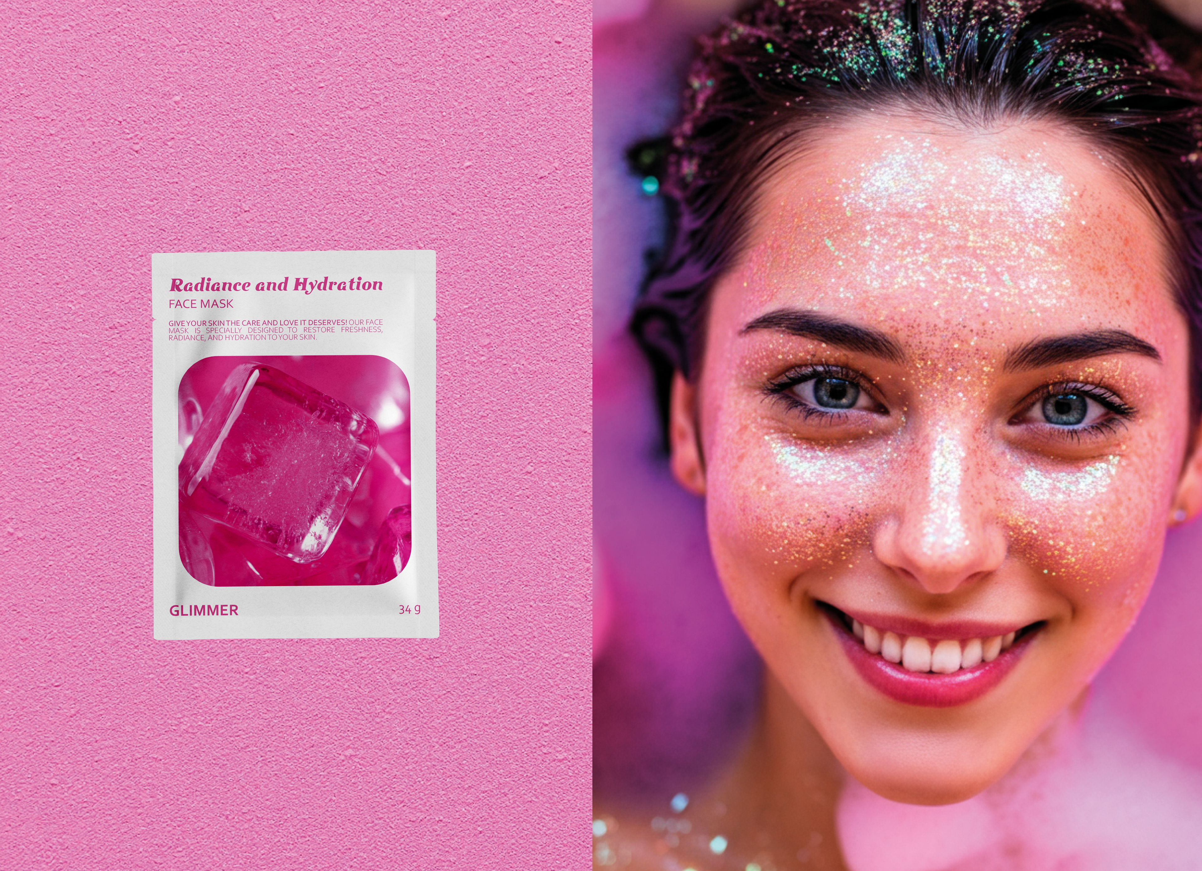 GLIMMER Cosmetics Brand Identity — Изображение №5 — Брендинг на Dprofile