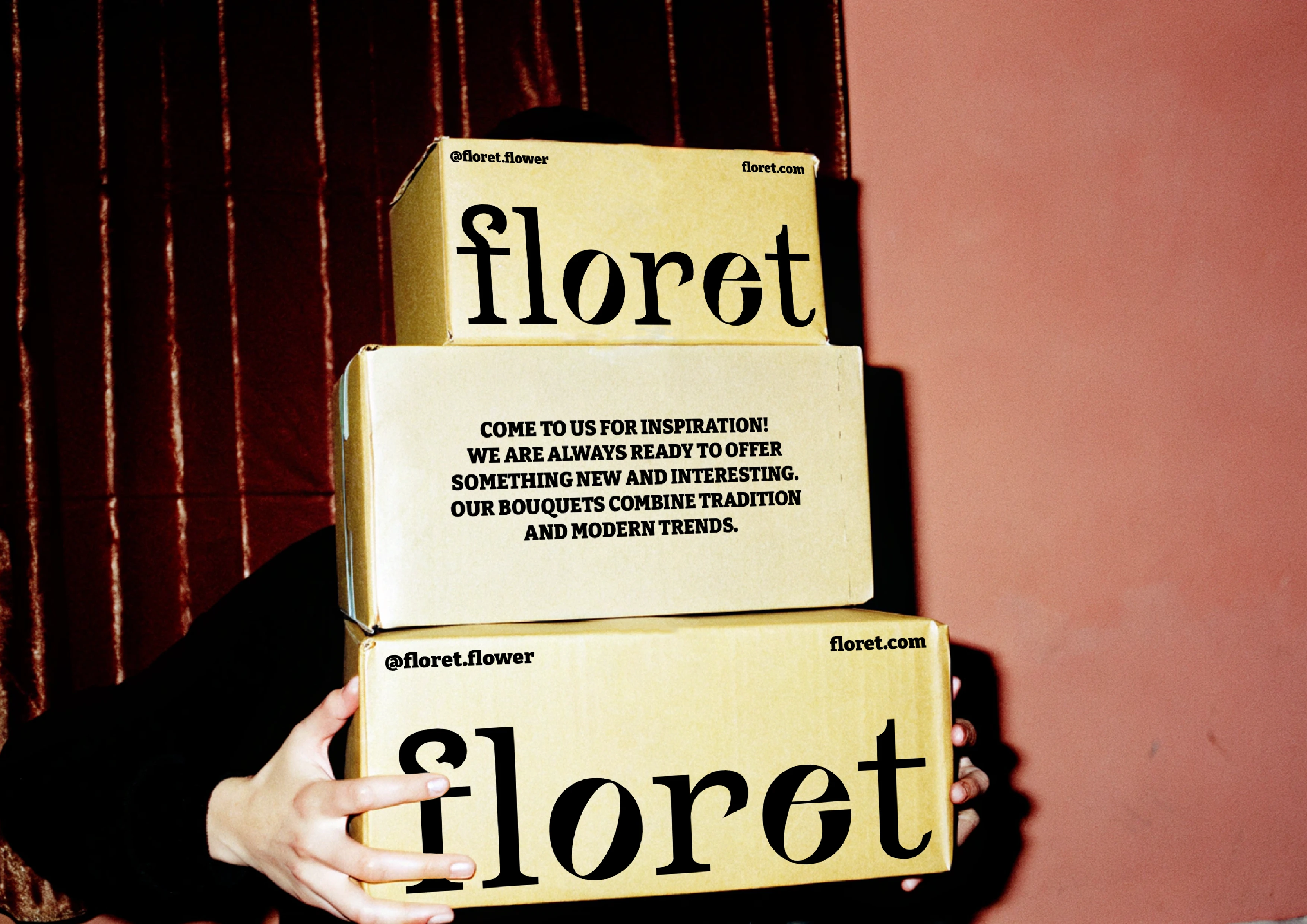 Фирменный стиль для цветочного магазина "floret" — Изображение №14 — Брендинг, Графика на Dprofile