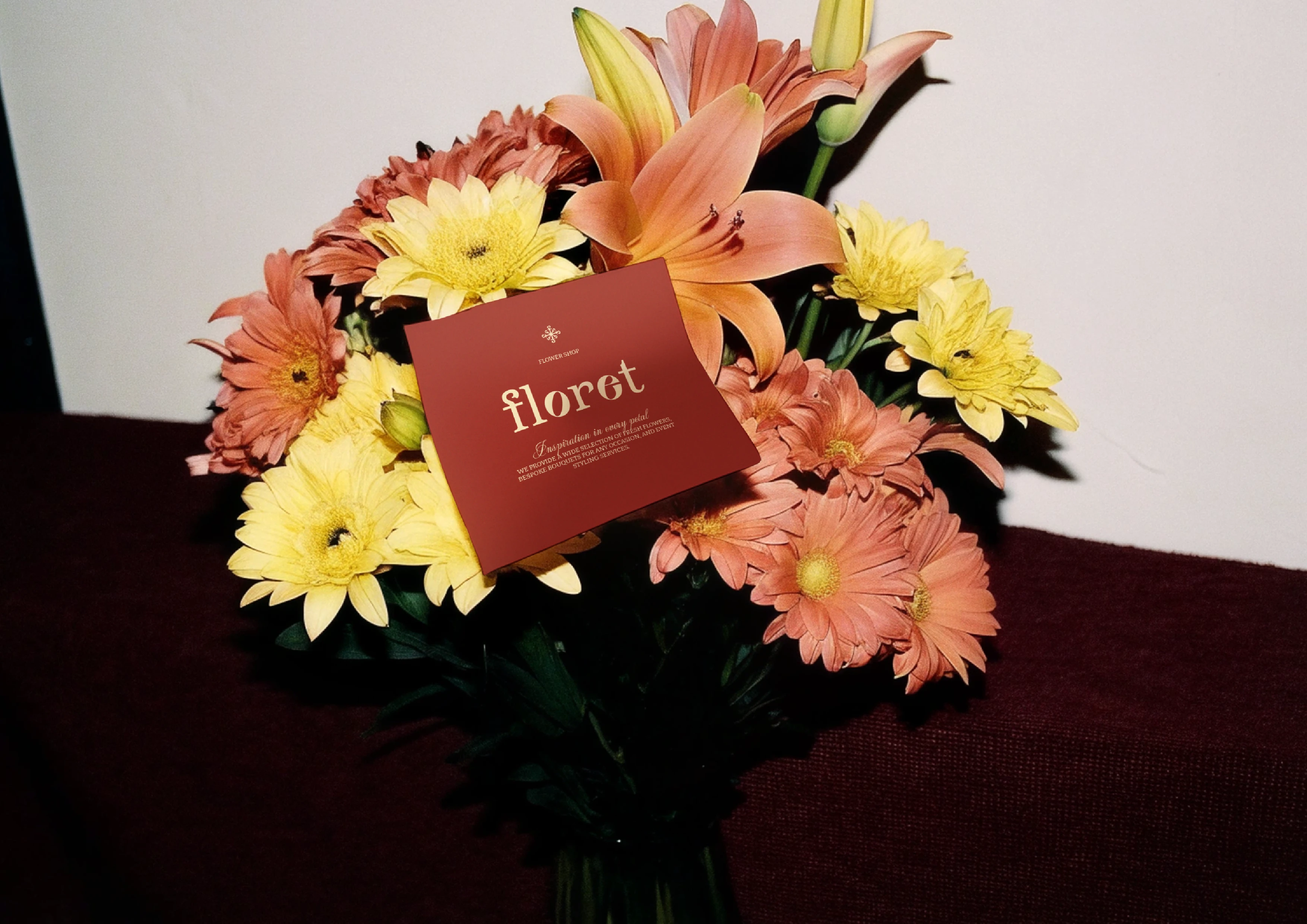 Фирменный стиль для цветочного магазина "floret" — Изображение №17 — Брендинг, Графика на Dprofile