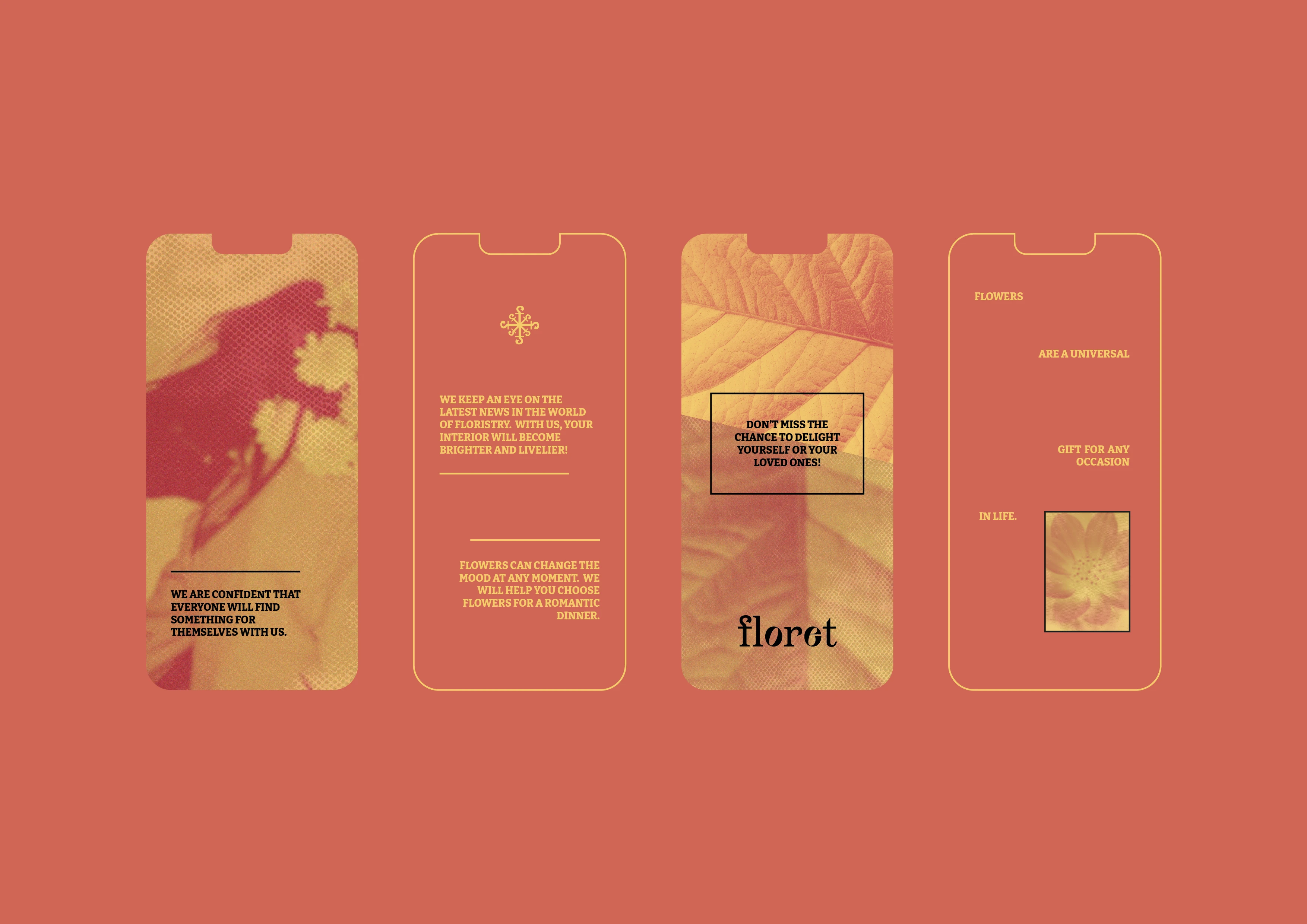 Фирменный стиль для цветочного магазина "floret" — Изображение №12 — Брендинг, Графика на Dprofile