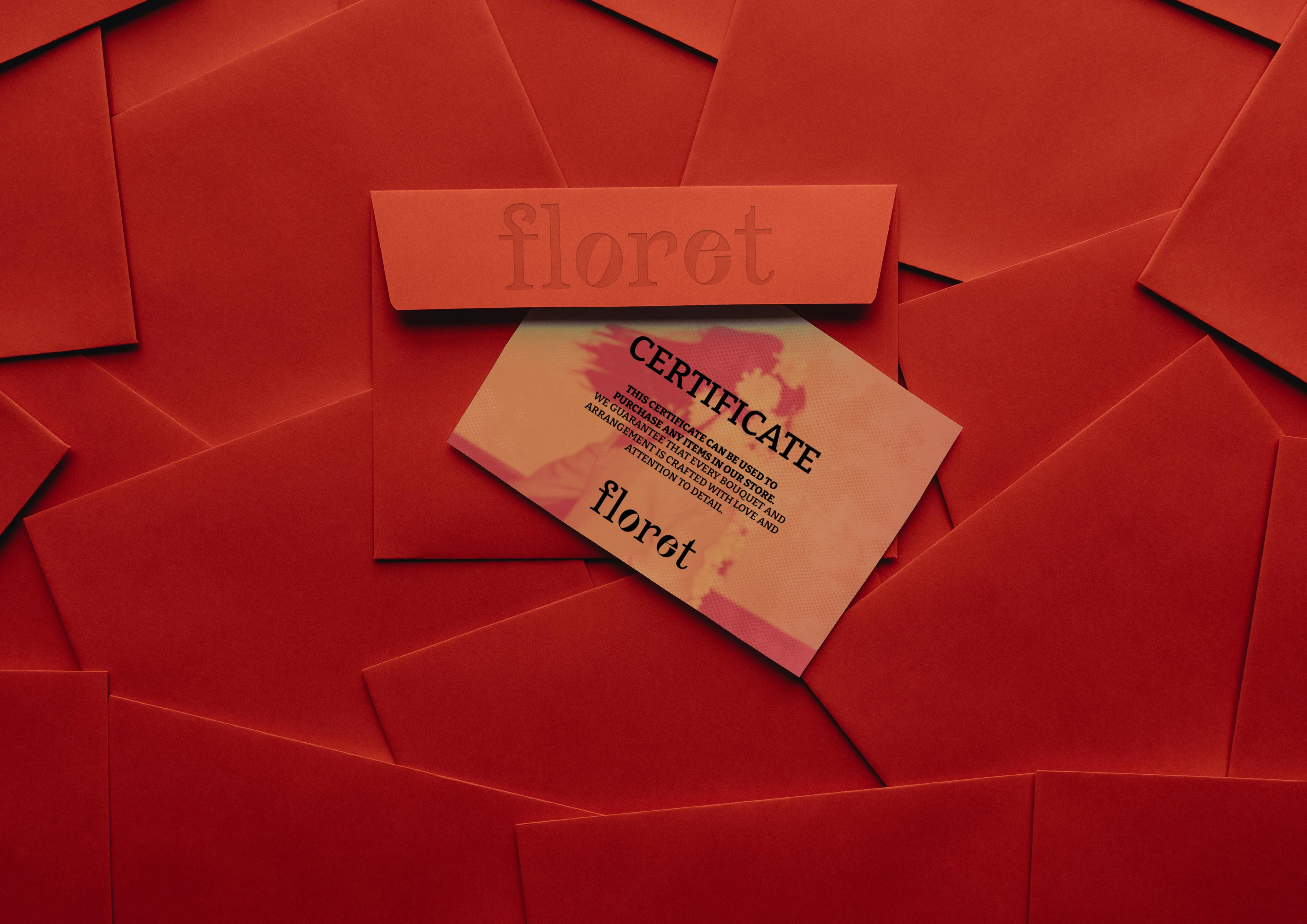 Фирменный стиль для цветочного магазина "floret" — Изображение №11 — Брендинг, Графика на Dprofile