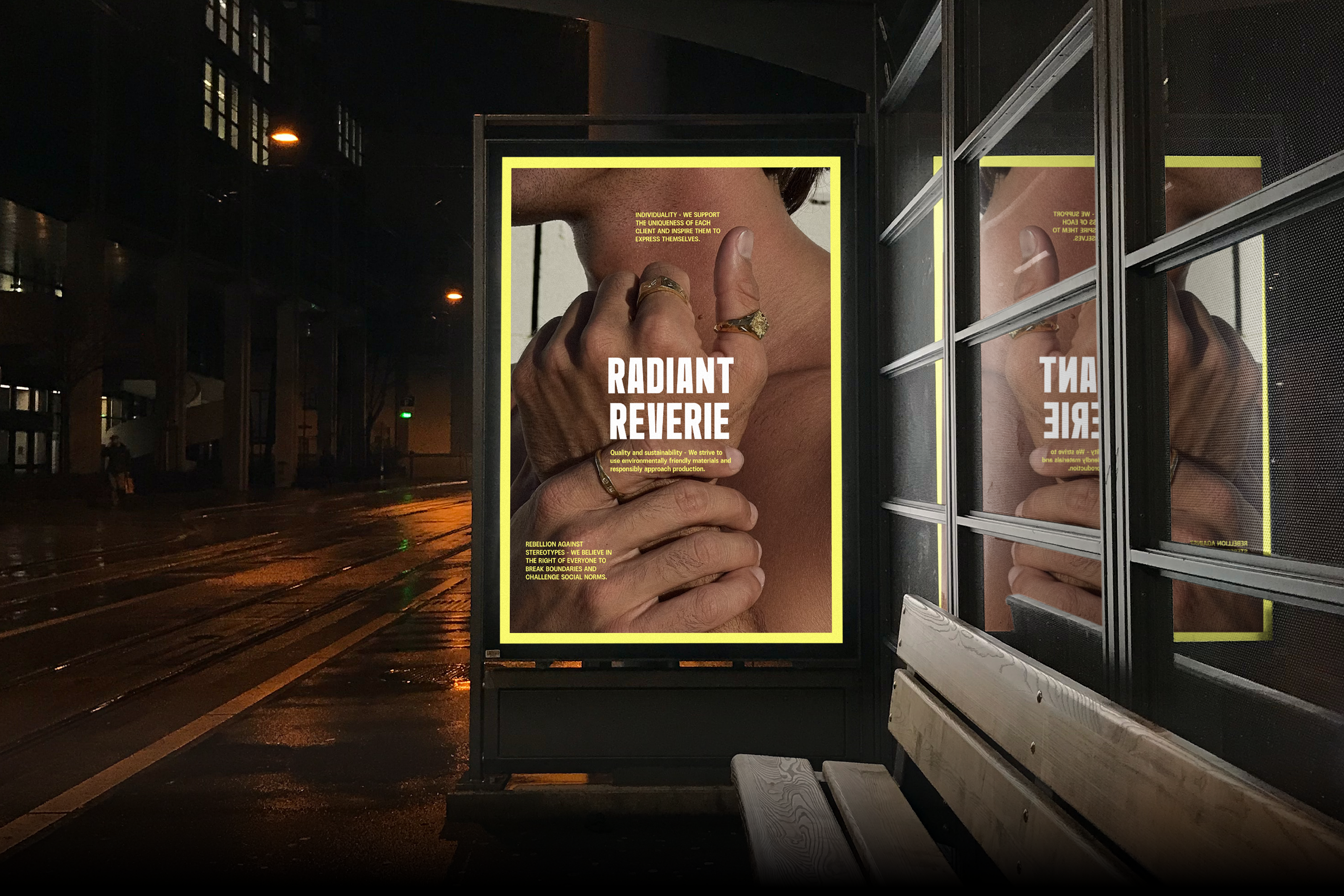 Фирменный стиль для бренда украшений RADIANT REVERIE — Изображение №6 — Брендинг на Dprofile