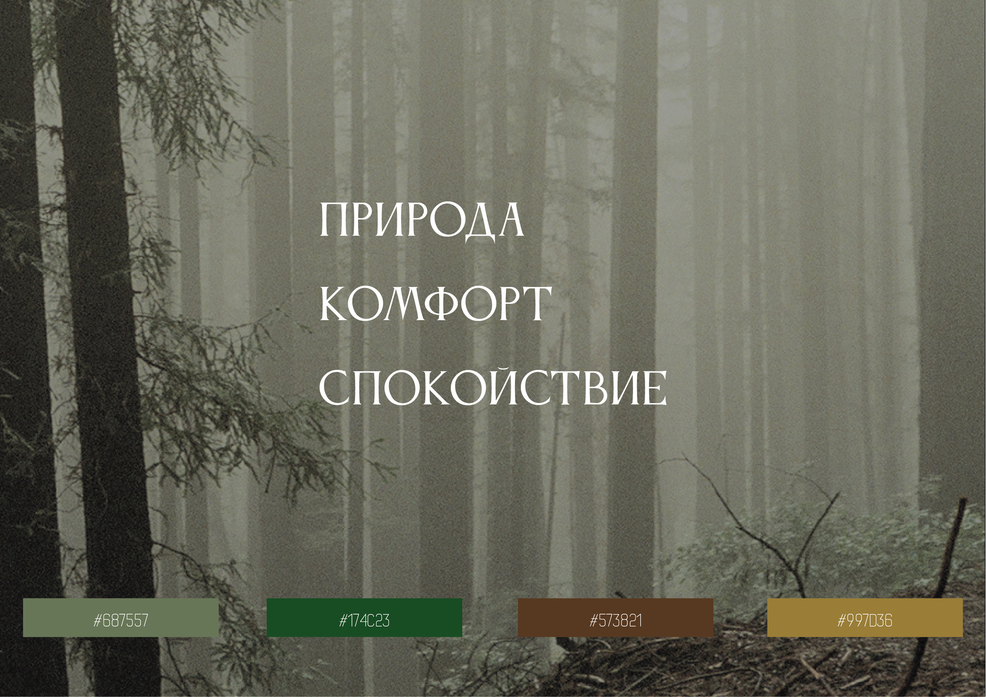 фирменный стиль для экодома. — Изображение №3 — Брендинг на Dprofile