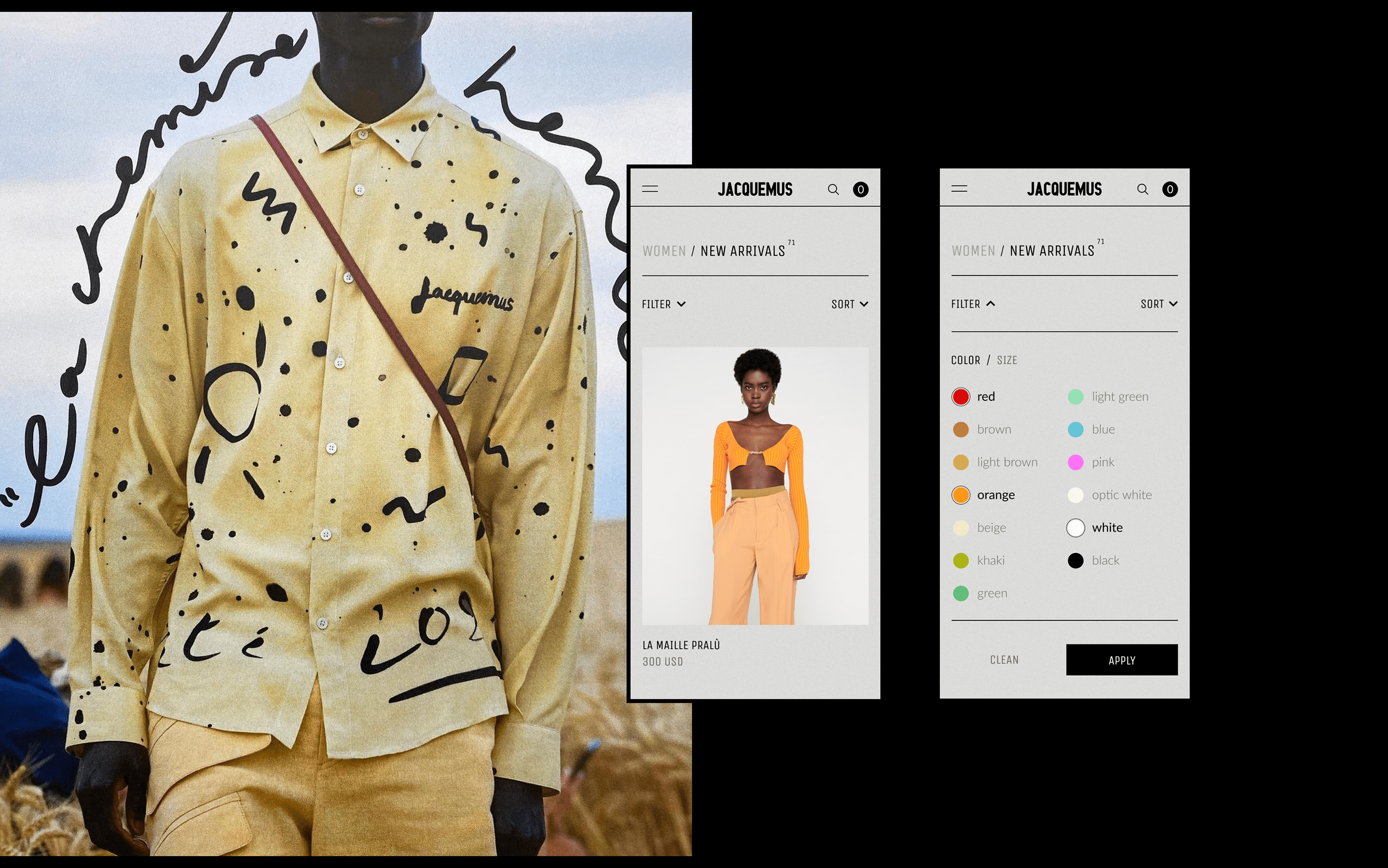 JACQUEMUS Website — Изображение №12 — Интерфейсы, Графика на Dprofile