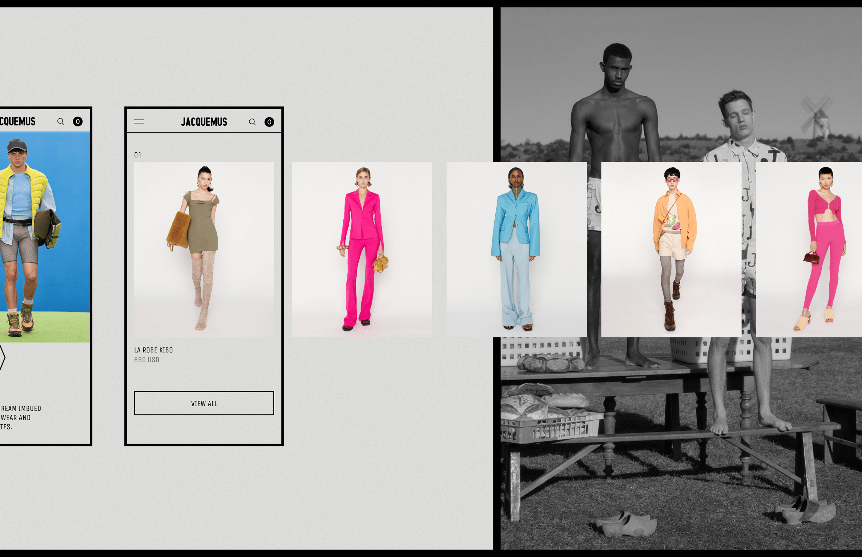 JACQUEMUS Website — Изображение №7 — Интерфейсы, Графика на Dprofile