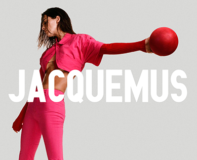 JACQUEMUS Website — Интерфейсы, Графика на Dprofile