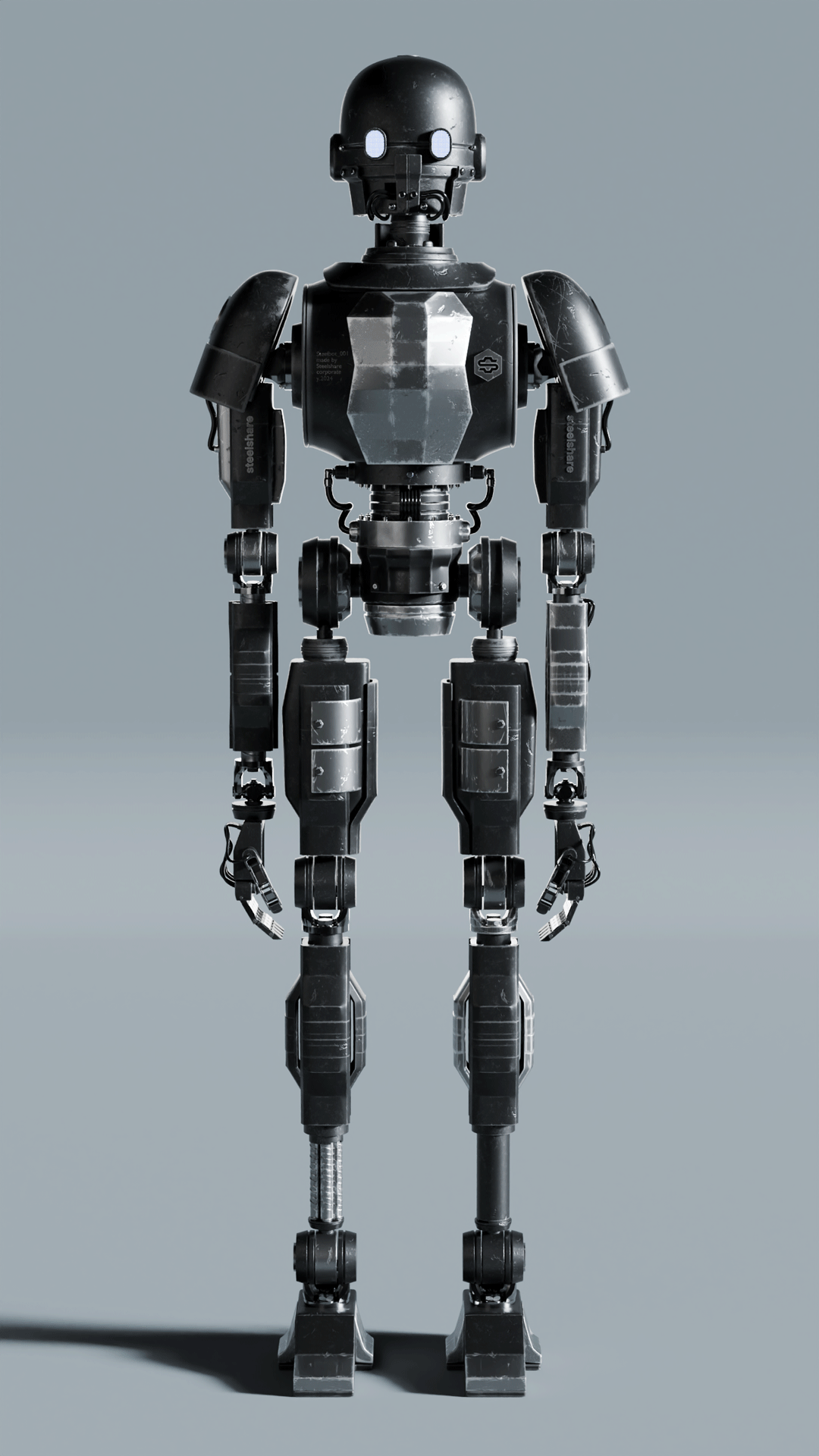 Steelshare® Logotype & 3D robot — Изображение №15 — 3D, Анимация на Dprofile