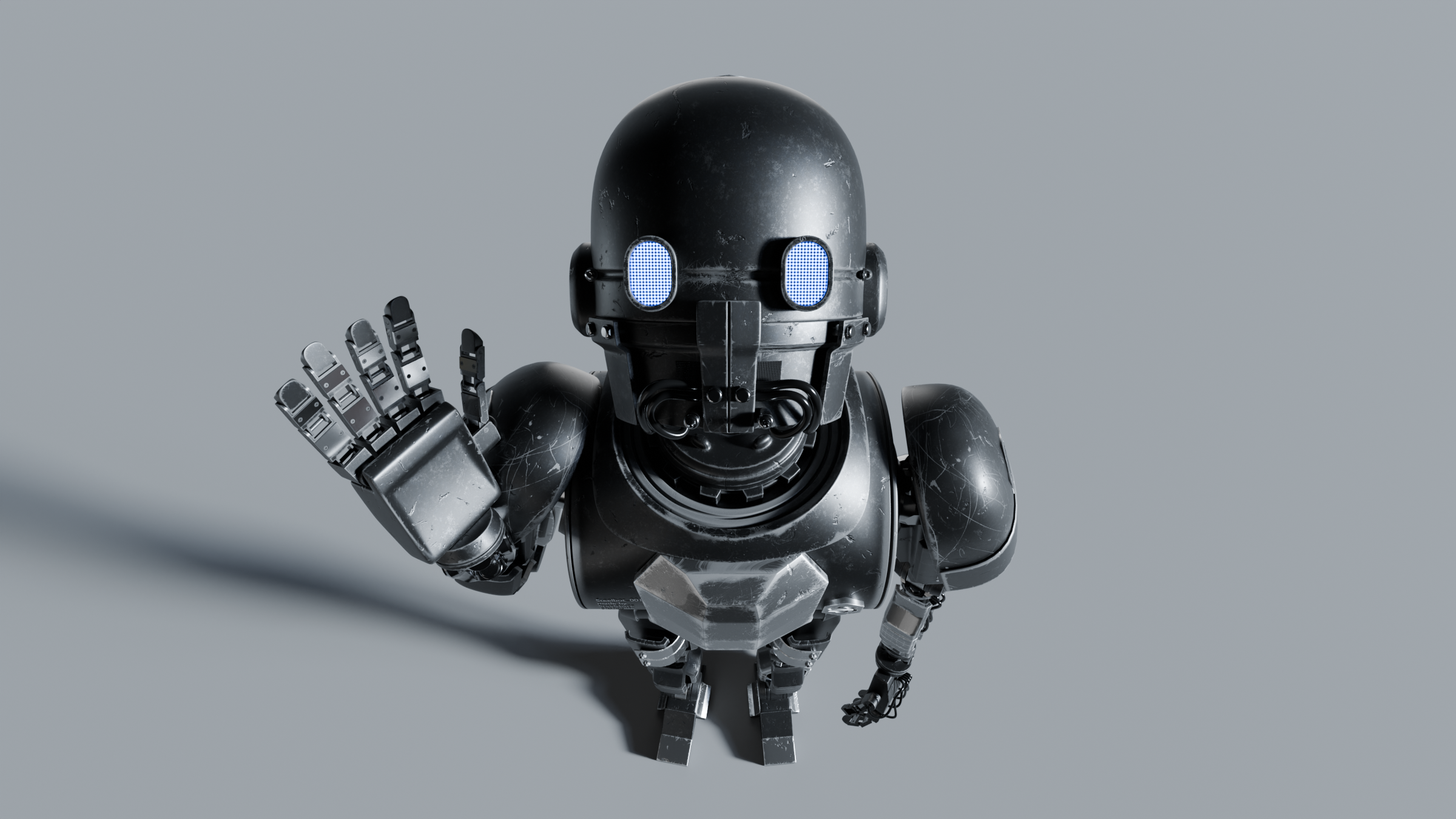 Steelshare® Logotype & 3D robot — Изображение №7 — 3D, Анимация на Dprofile