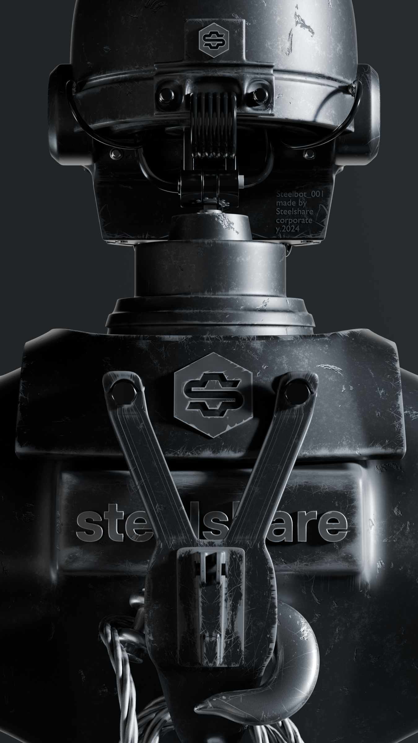 Steelshare® Logotype & 3D robot — Изображение №9 — 3D, Анимация на Dprofile