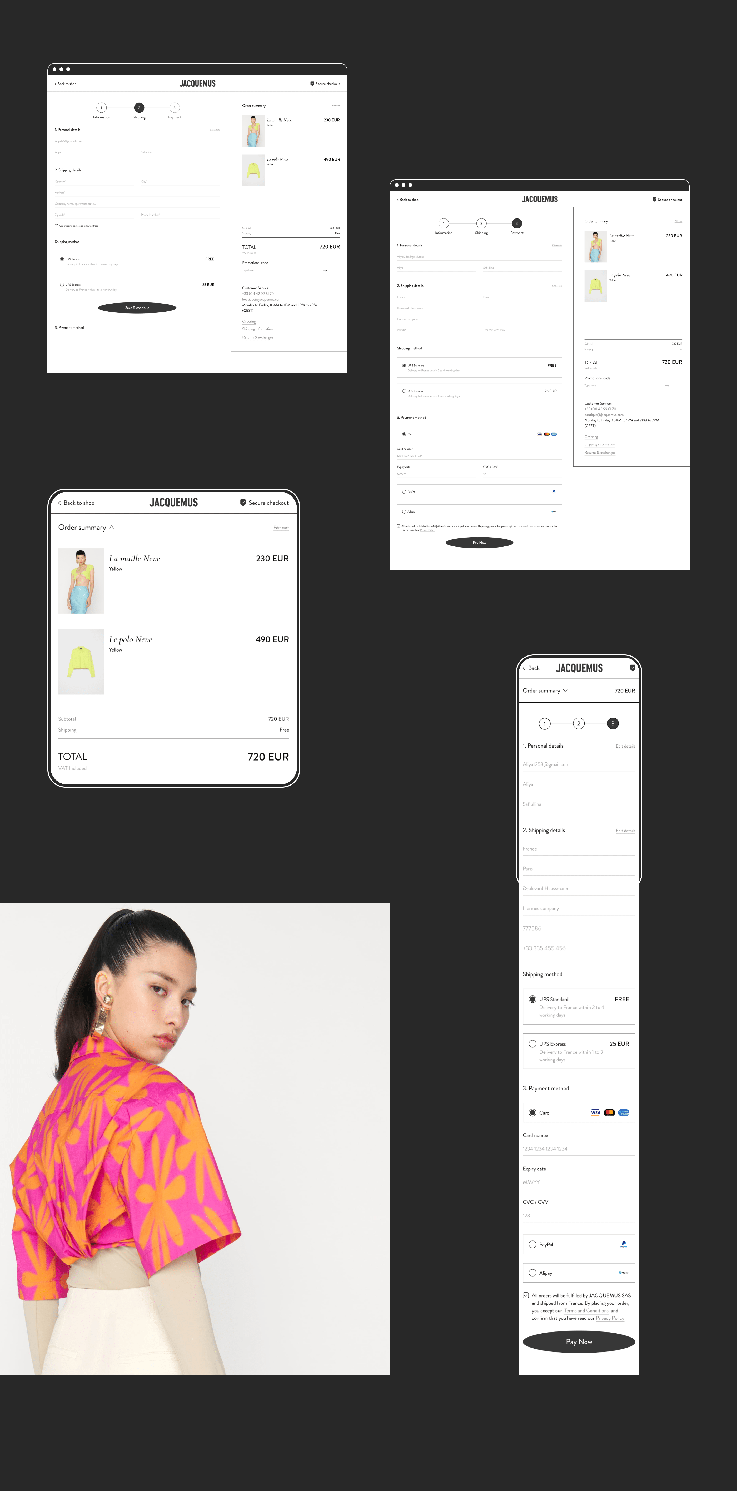 Jacquemus — E-commerce redesign concept — Изображение №10 — Интерфейсы на Dprofile