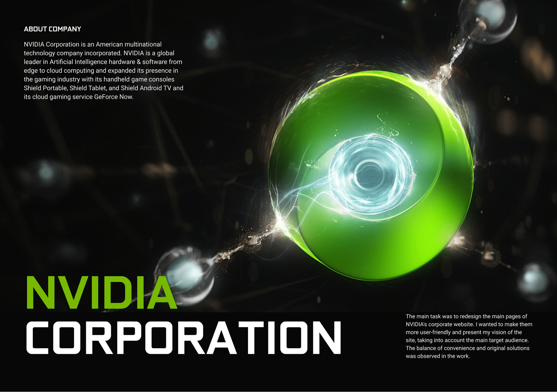 NVIDIA — Corporate website redesign — Изображение №1 — Интерфейсы на Dprofile