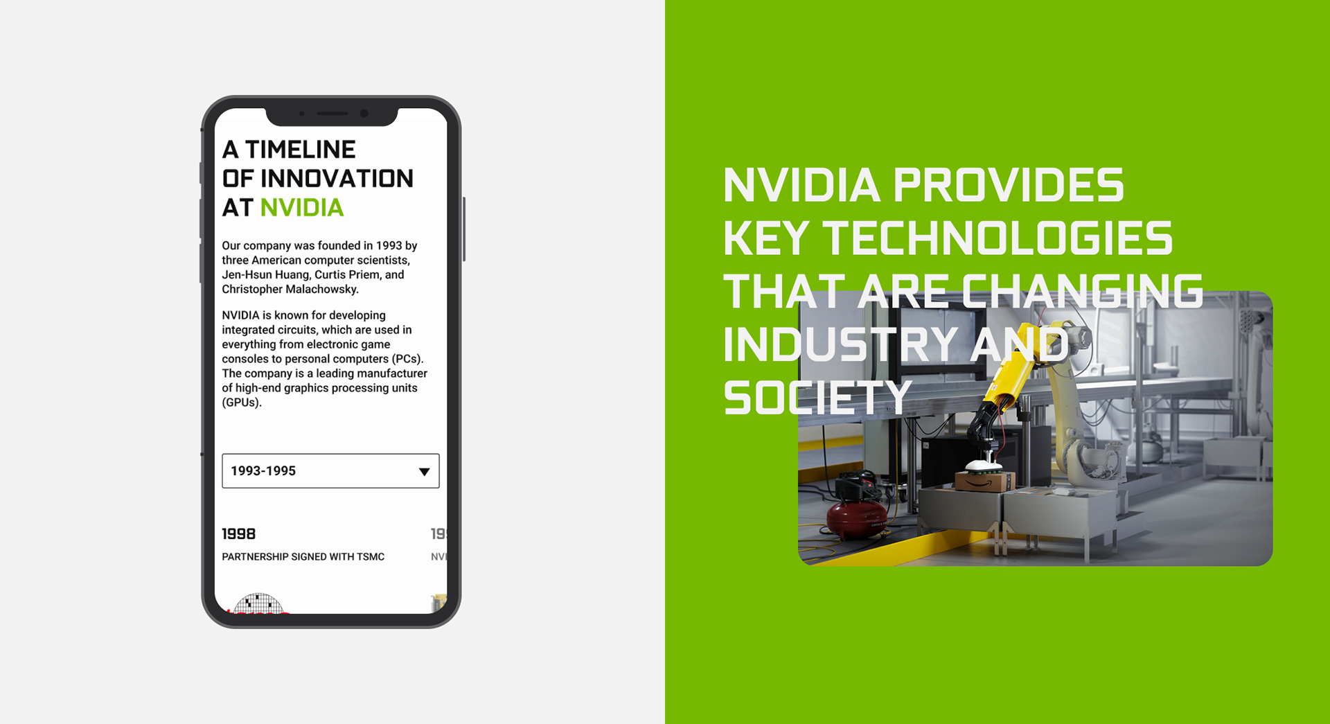 NVIDIA — Corporate website redesign — Изображение №5 — Интерфейсы на Dprofile