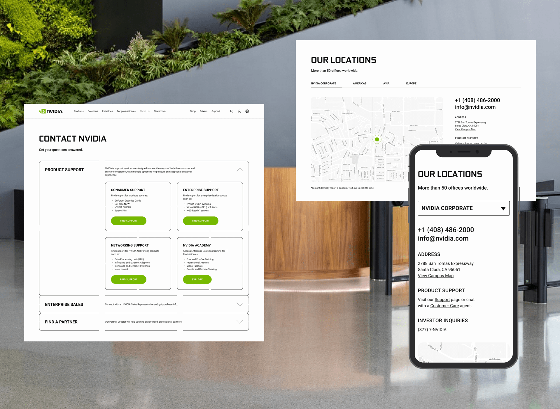 NVIDIA — Corporate website redesign — Изображение №11 — Интерфейсы на Dprofile