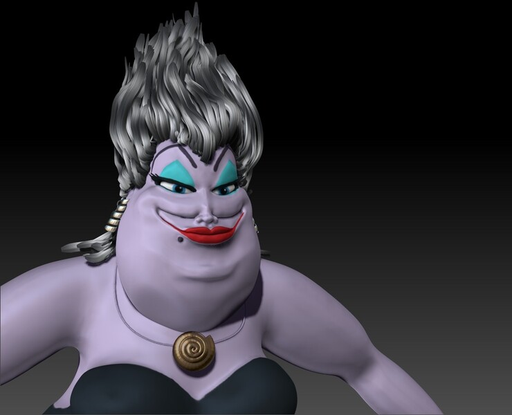 персонаж в Zbrush — Иллюстрация, 3D на Dprofile