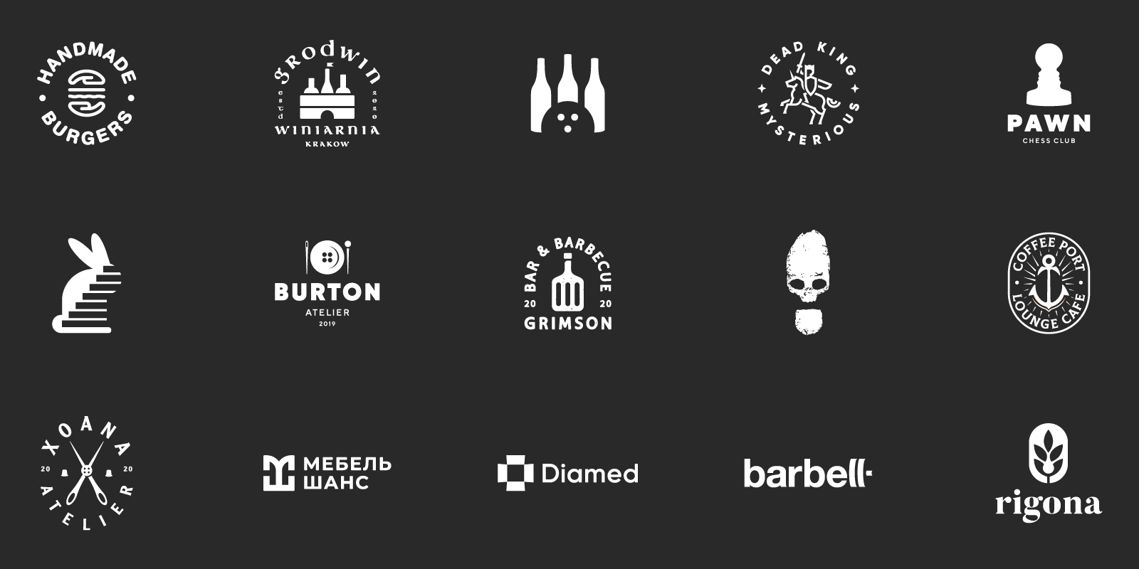 15 LOGOS & MARKS/VOL.3/2018-2021 — Изображение №1 — Брендинг, Графика на Dprofile