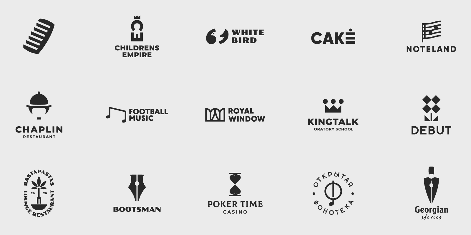 15 LOGOS & MARKS/VOL.1/2018-2022 — Изображение №1 — Брендинг, Графика на Dprofile