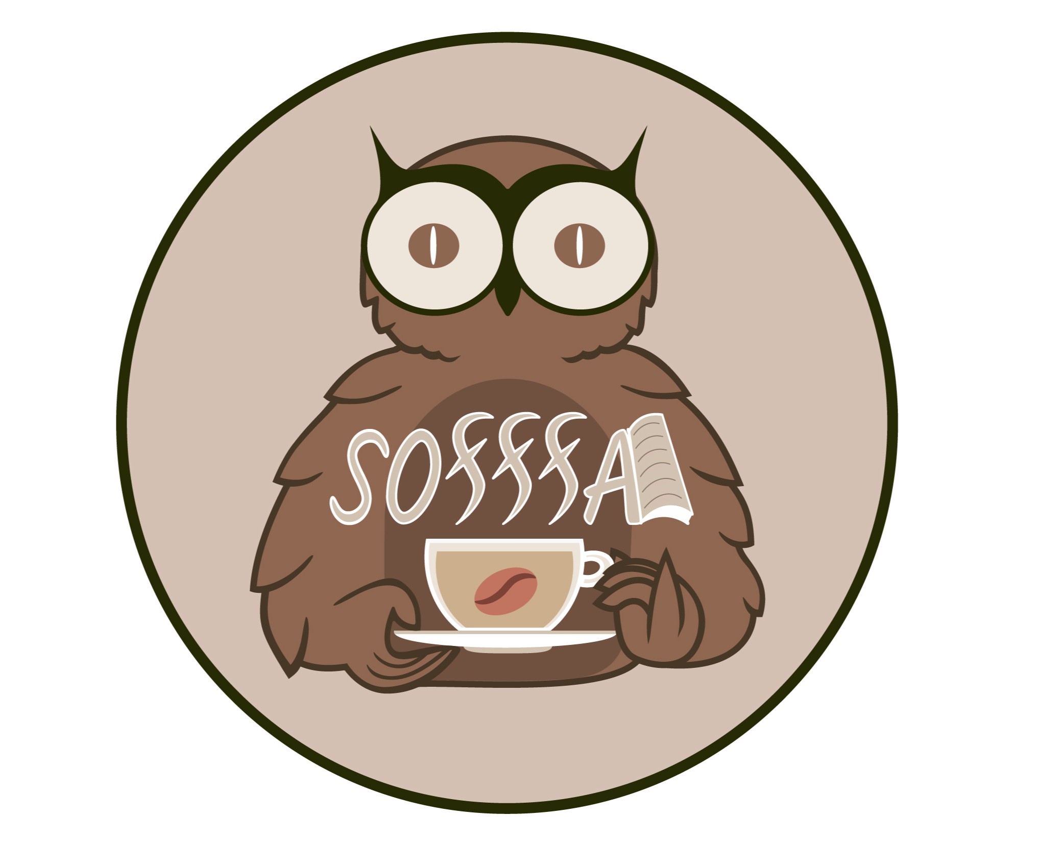 Sofffa coffee | логотип и фирменый стиль кофейни — Брендинг, Иллюстрация на Dprofile