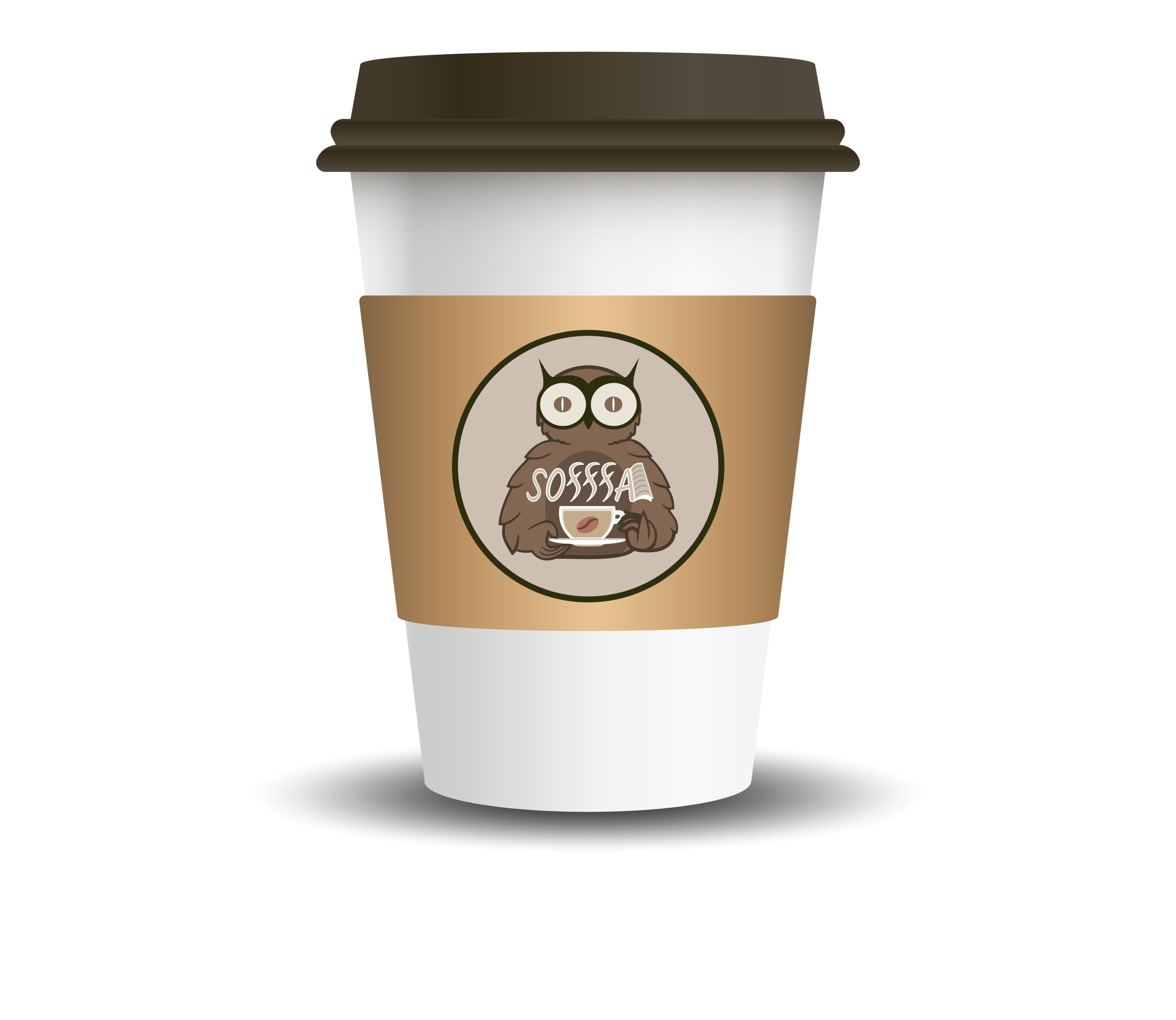 Sofffa coffee | логотип и фирменый стиль кофейни — Изображение №6 — Брендинг, Иллюстрация на Dprofile