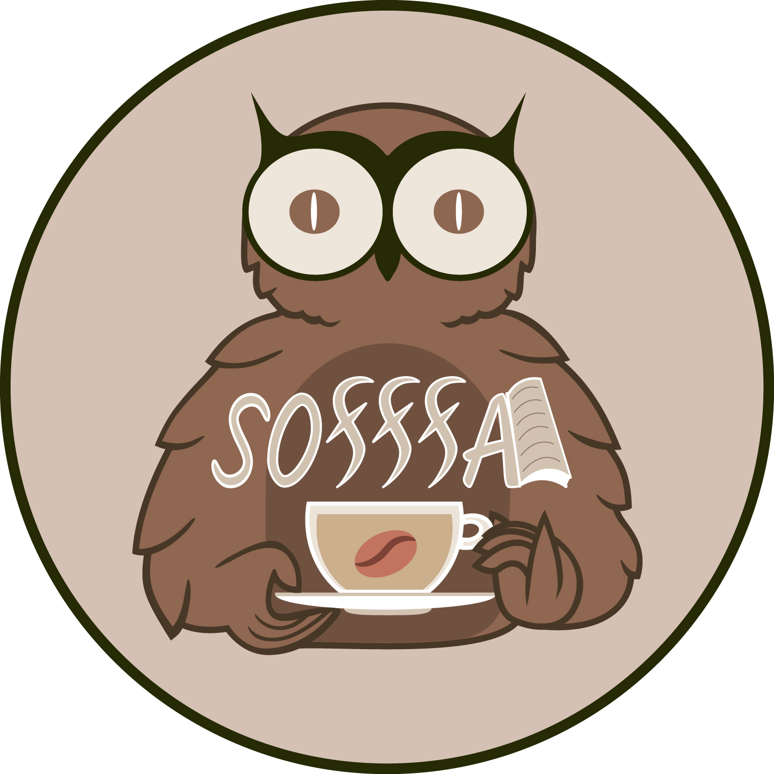 Sofffa coffee | логотип и фирменый стиль кофейни — Изображение №1 — Брендинг, Иллюстрация на Dprofile